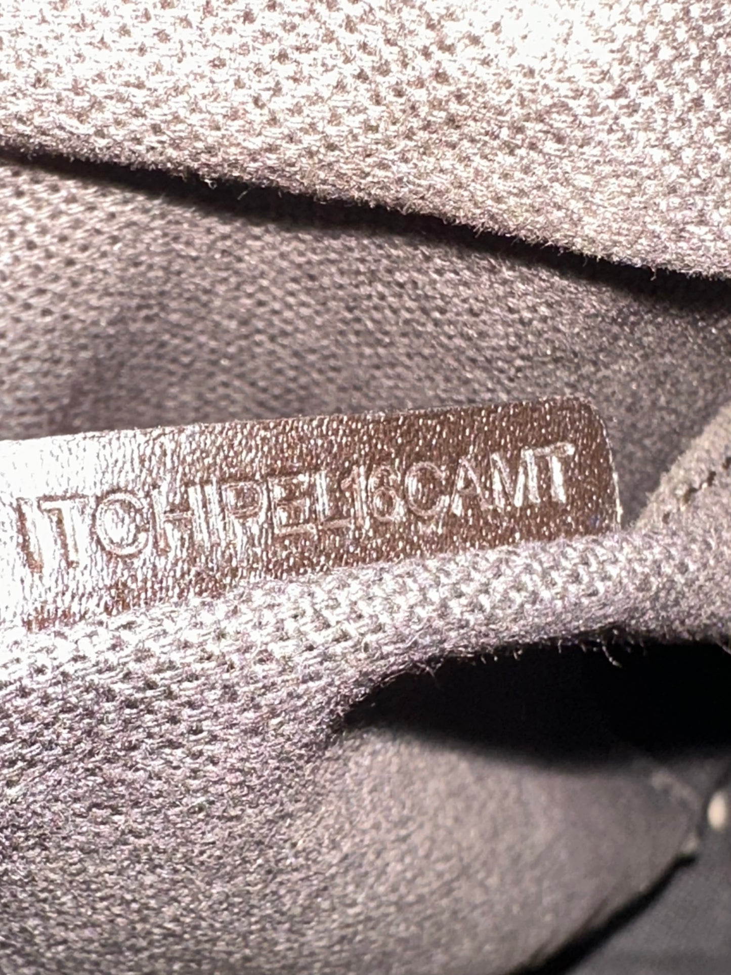 Burberry Beige/Brown Haymarket Check PVC and Leather Gladstone Bowling Bag