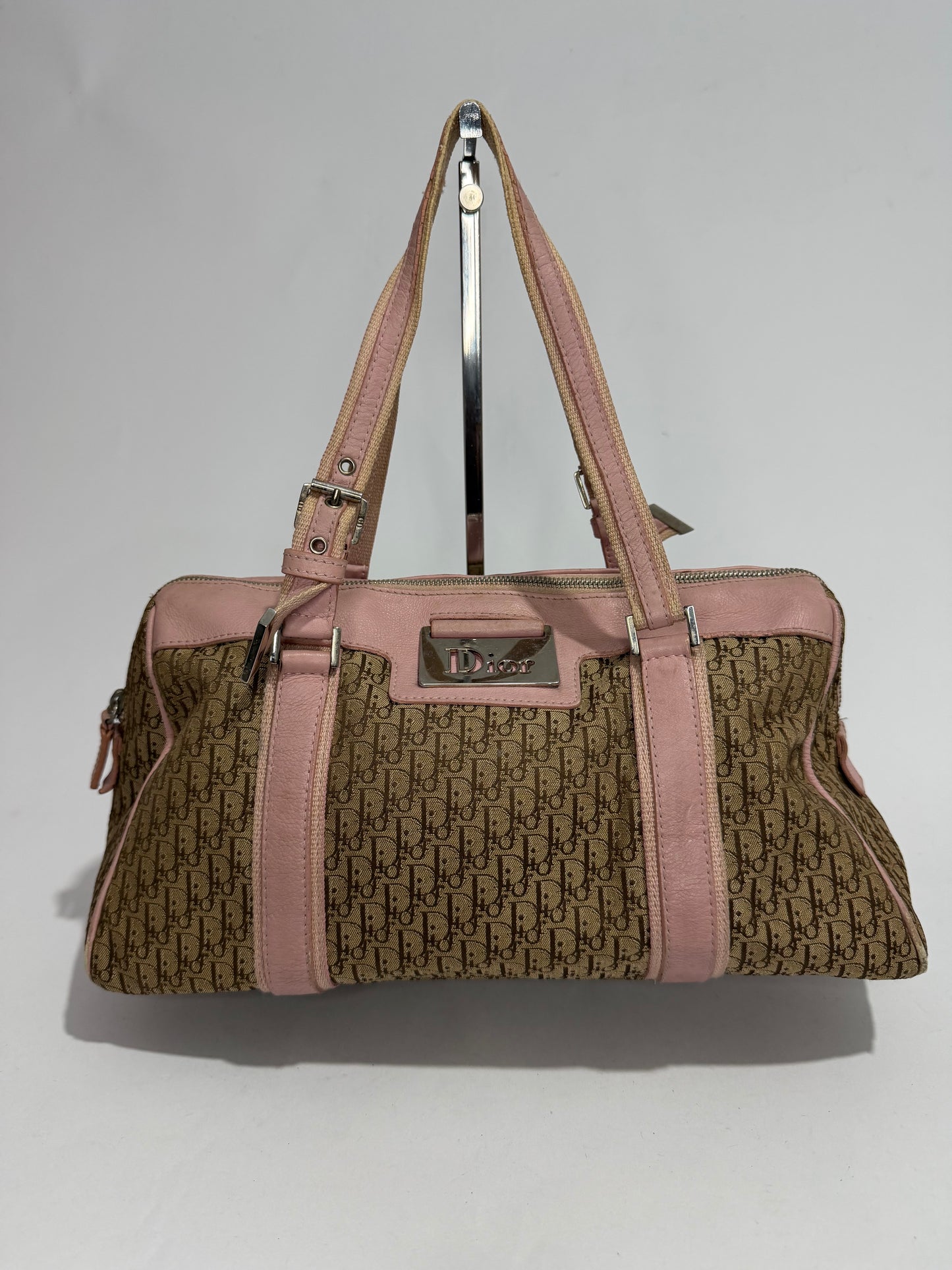 CHRISTIAN DIOR
Pink Diorissimo Medium Boston Bag
