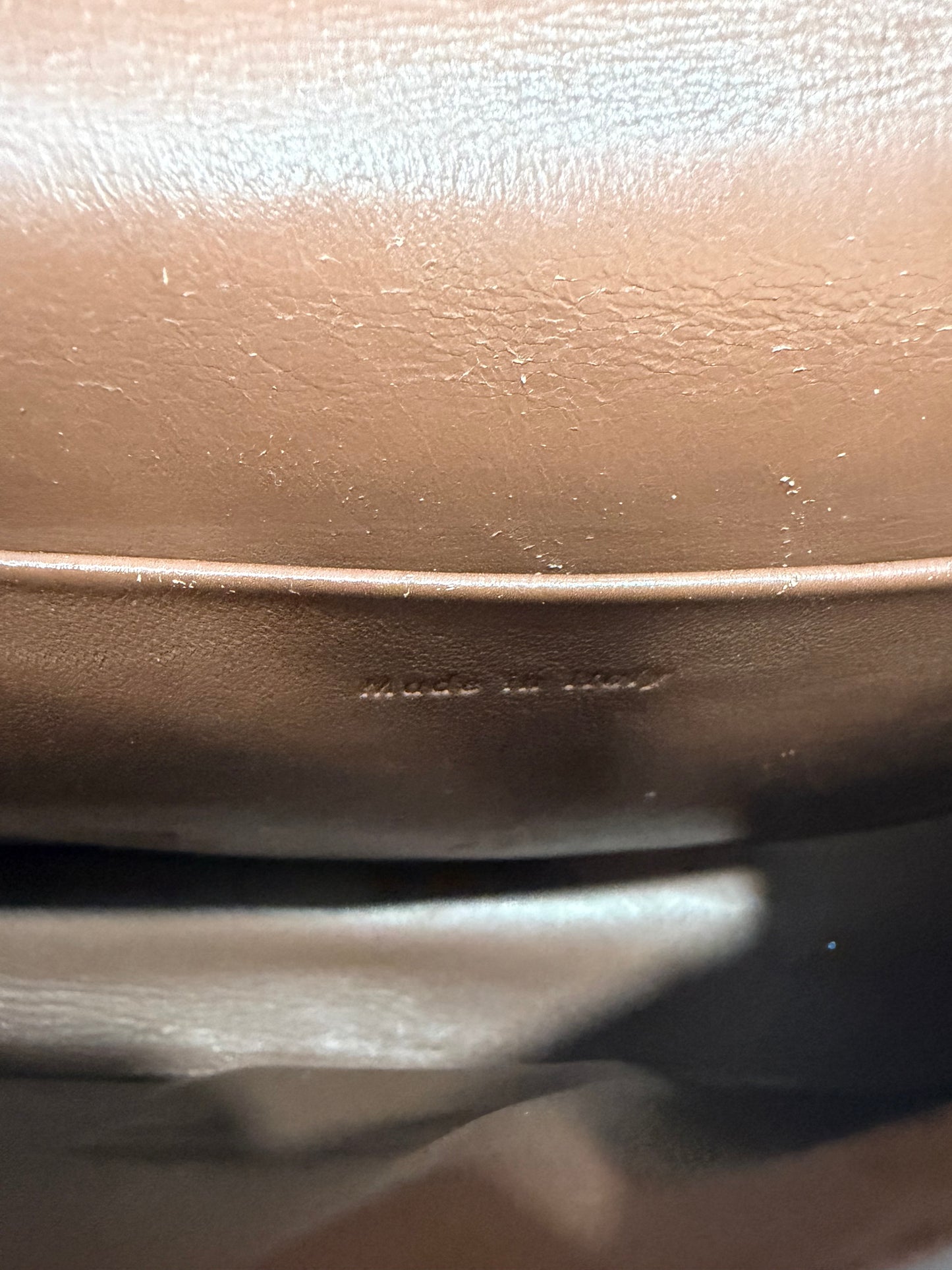 Certified Authentic
CELINE
Supersoft Calfskin Trotteur Caramel