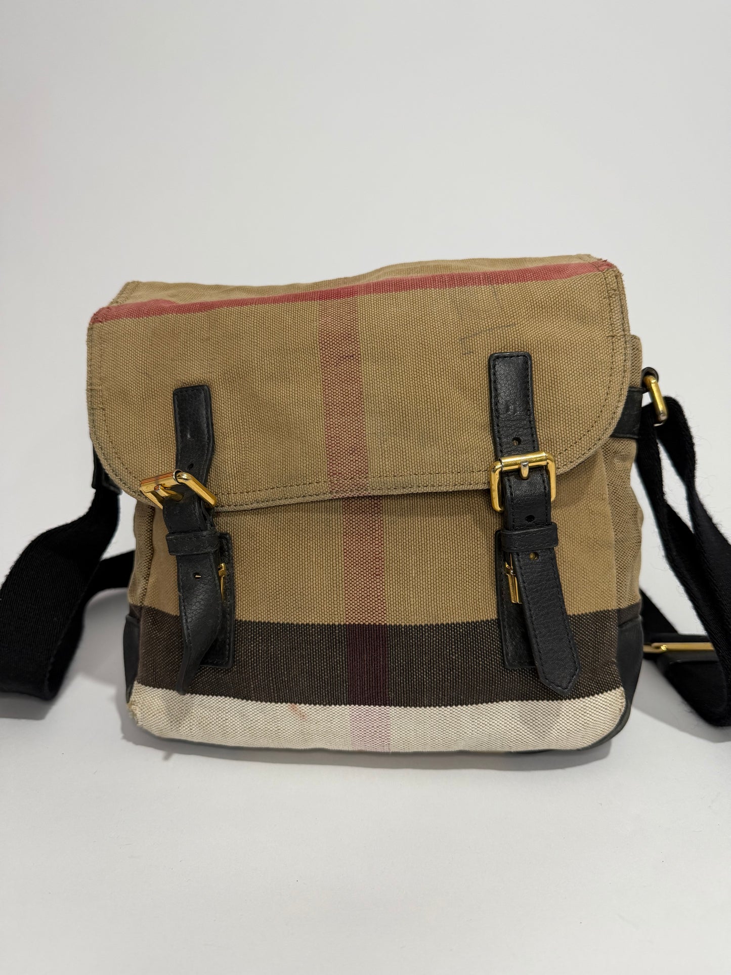 Burberry
Mega Check Baildon Messenger Bag