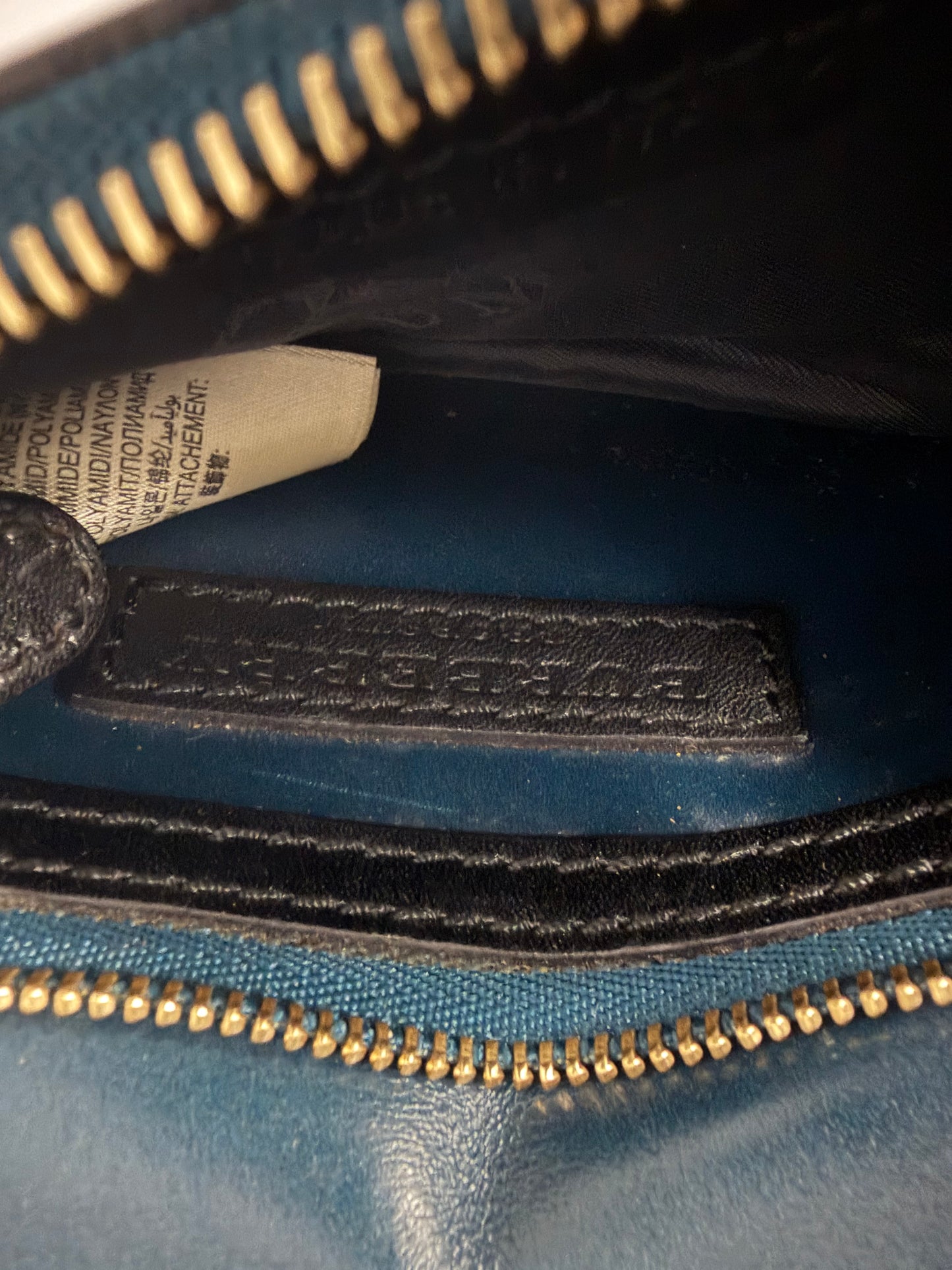 Burberry Black Straw Woven Leather Clutch