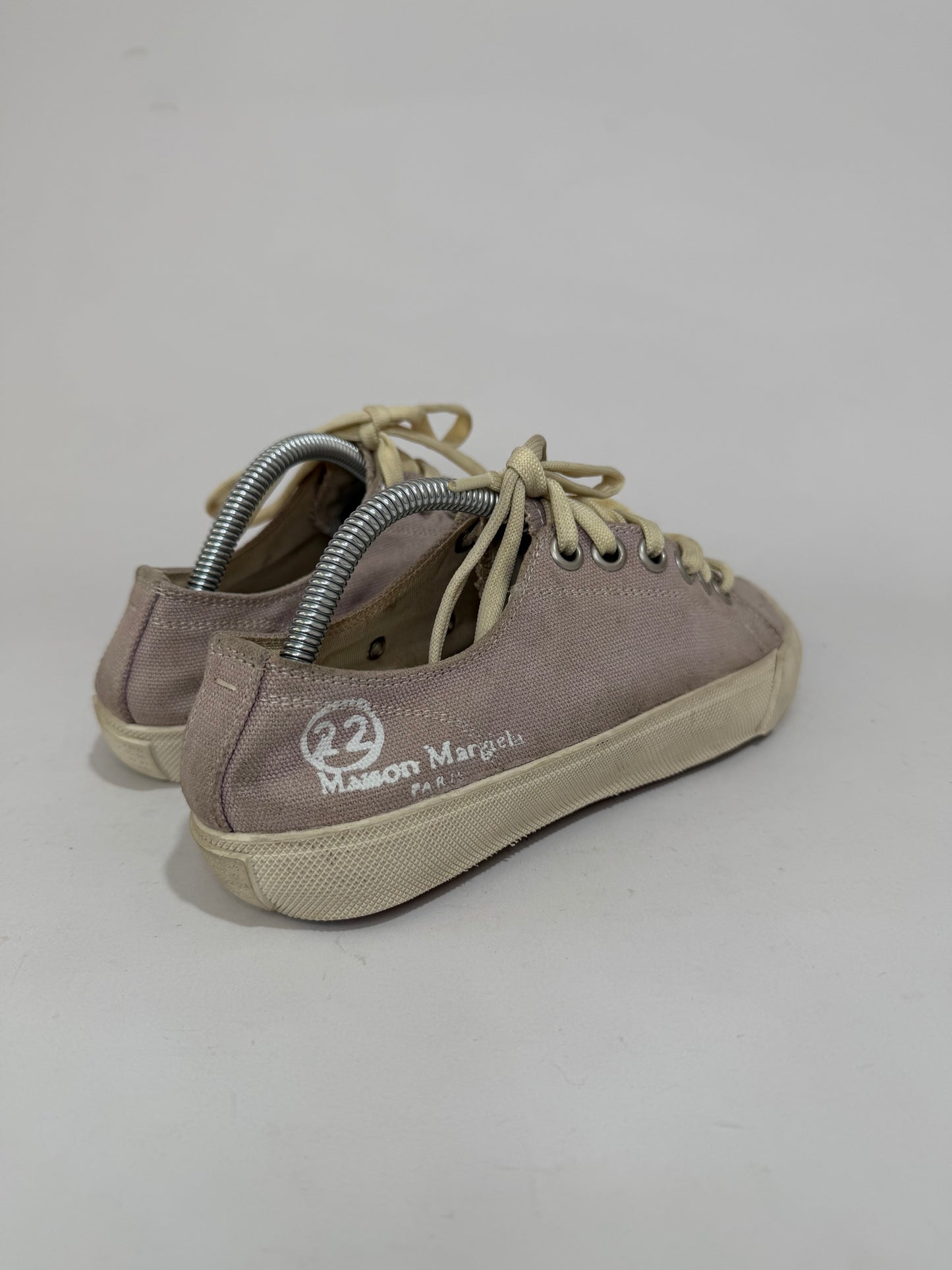 Maison Margiela Tabi Canvas Low-Top Sneakers Pastel EU 36 Made in Italy