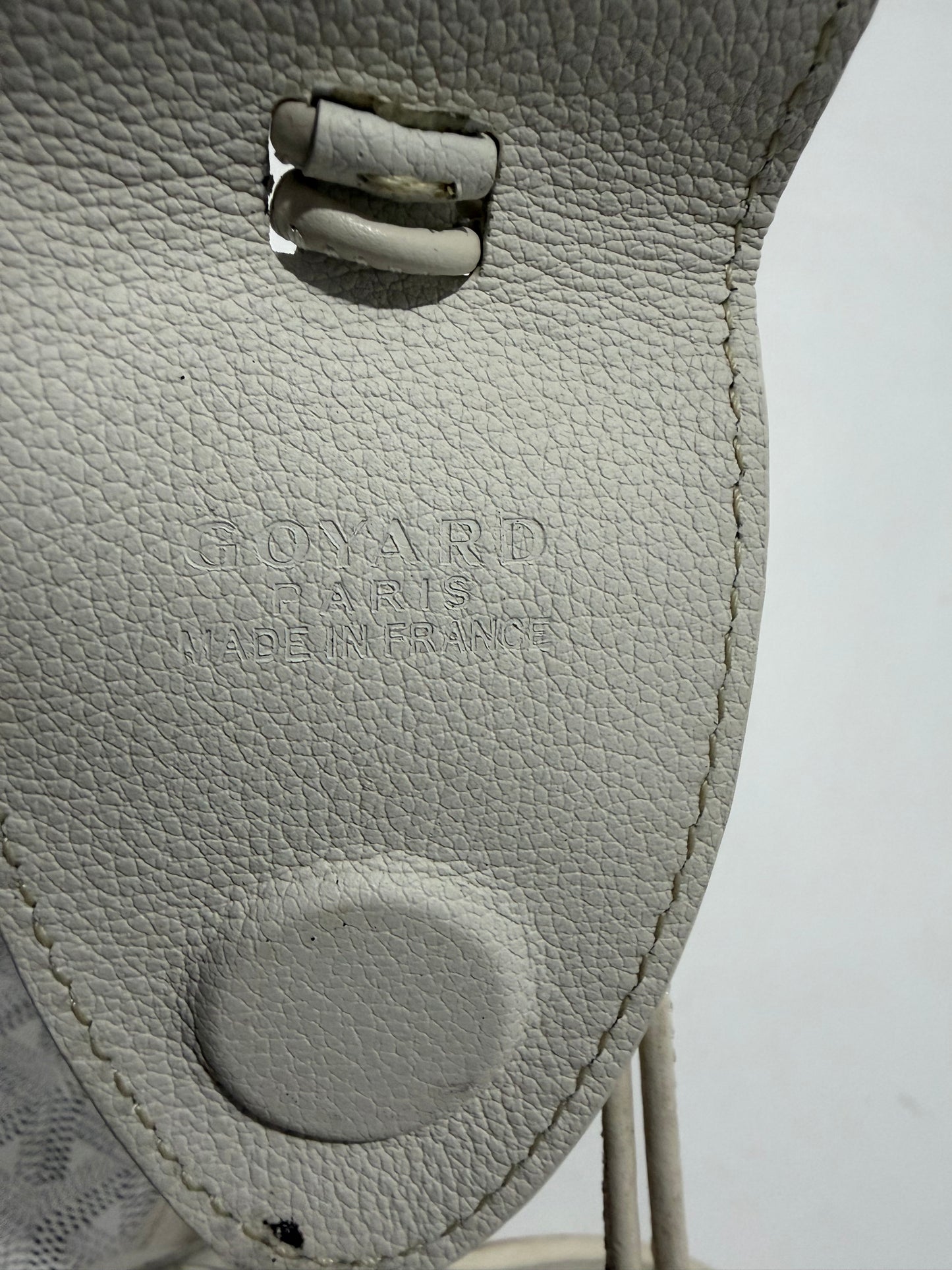 GOYARD Saint Louis GM White.