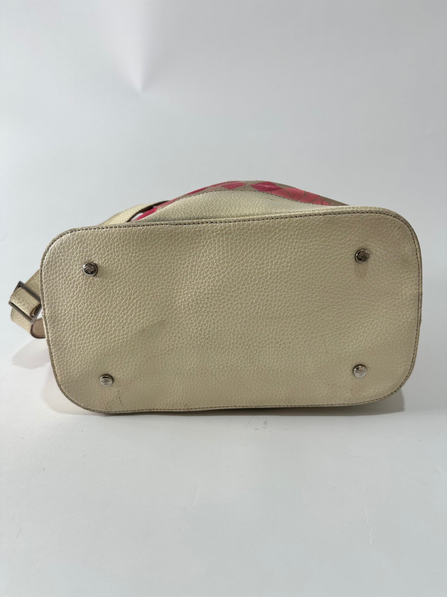 Vivienne Westwood Multicolor Checkered  Bucket Bag