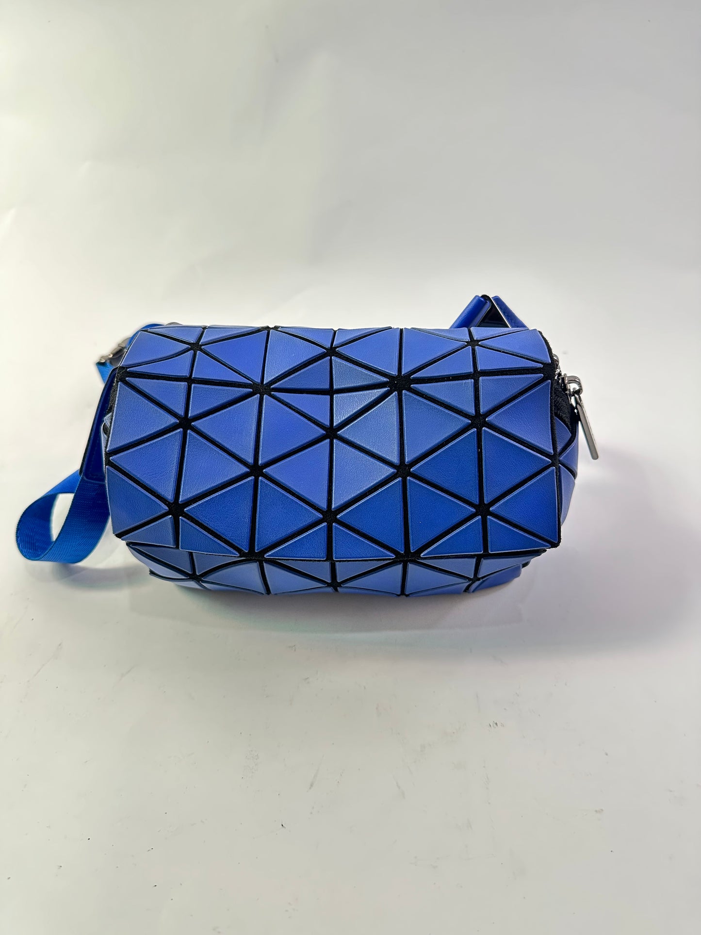 Bao Bao Issey Miyake Blue Hexagon Crossbody Bag