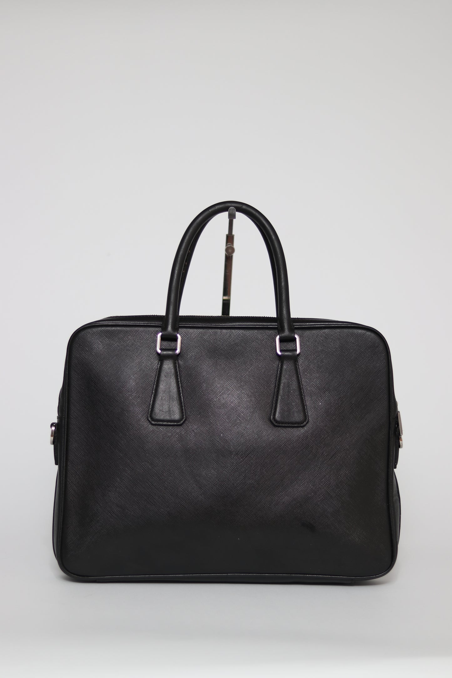 Prada
Black Saffiano Lux Briefcase