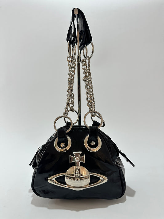 VIVIENNE WESTWOOD ARCHIVE ORB YASMINE BAG IN
