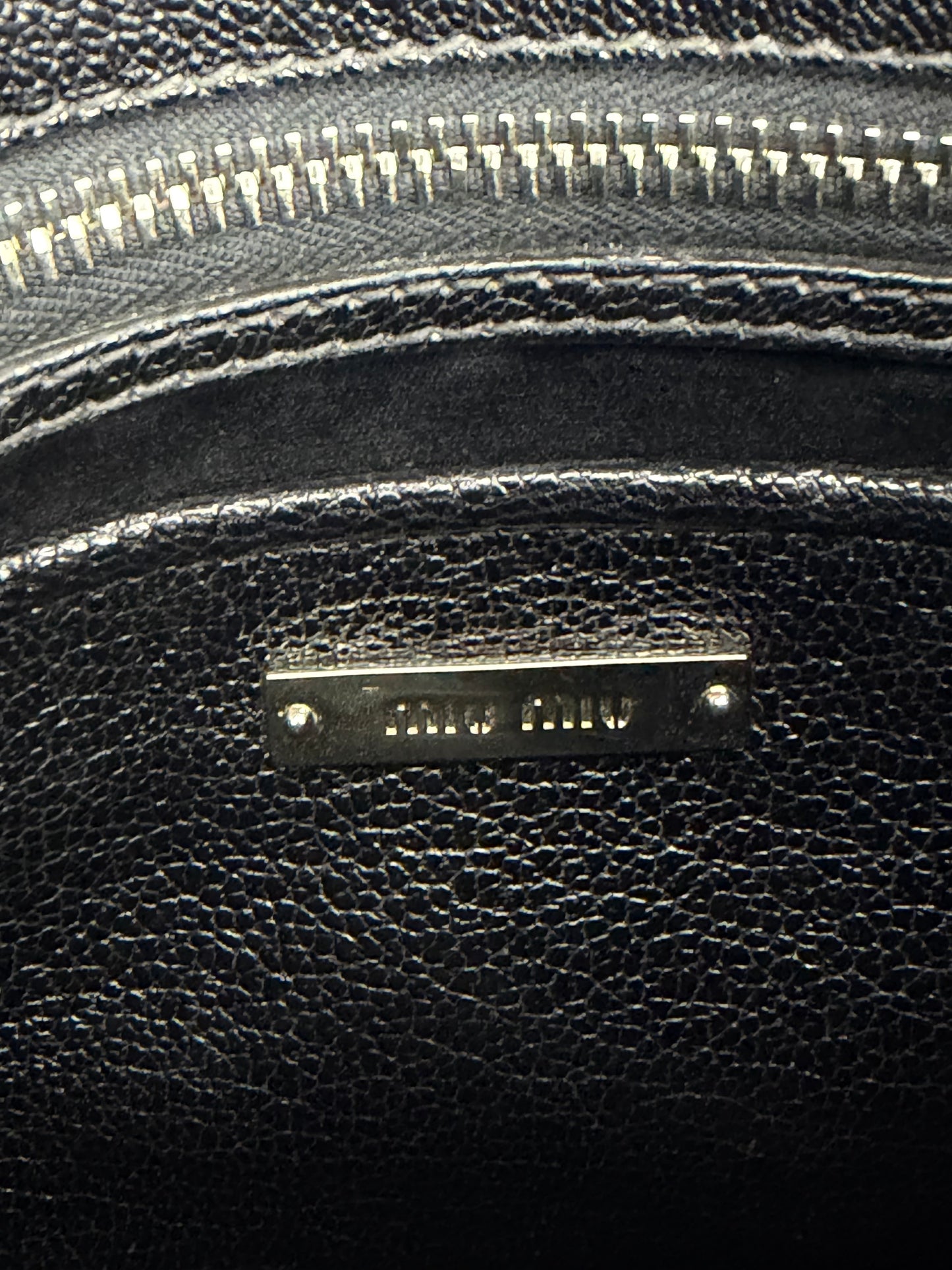 Miu Miu
Goatskin Madras crossbody bag