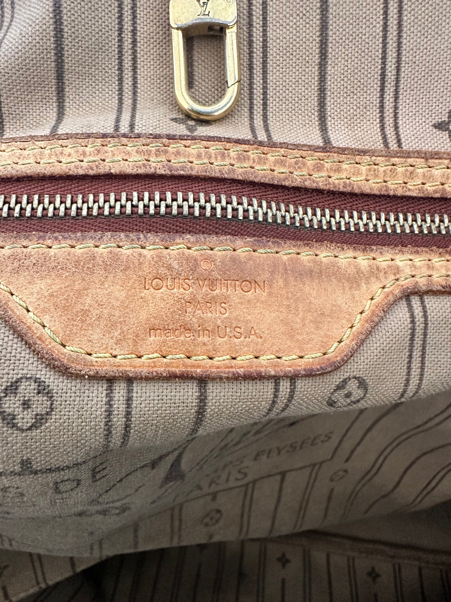 Louis Vuitton Monogram Canvas Neverfull GM Bag