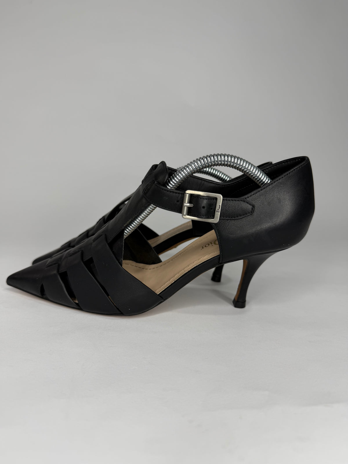 Christian Dior
Leather T-Strap Pumps
Women's Size 35 EU/ 5 US