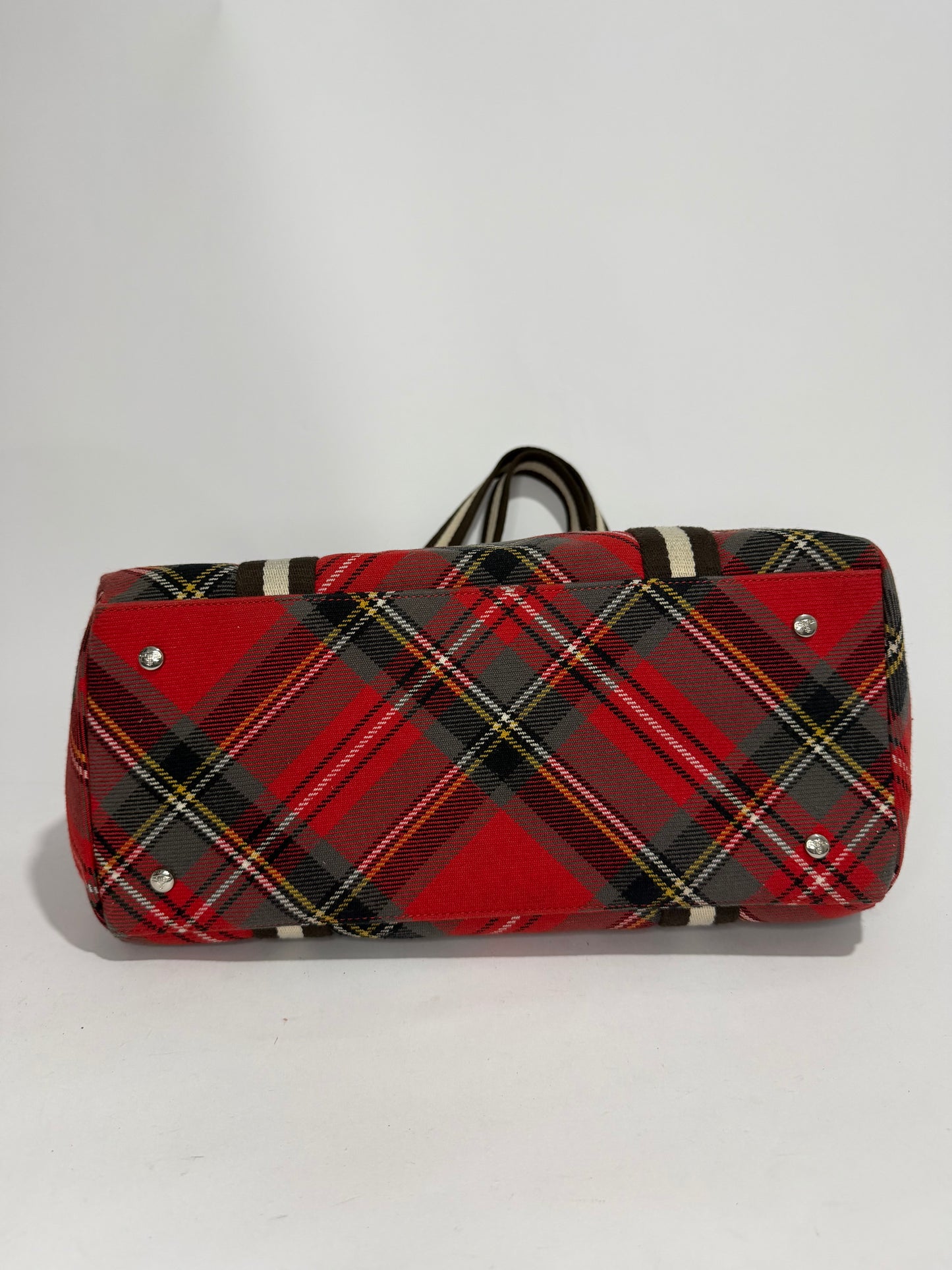 Vivienne Westwood Derby Tote Bag Multicolour Tartan