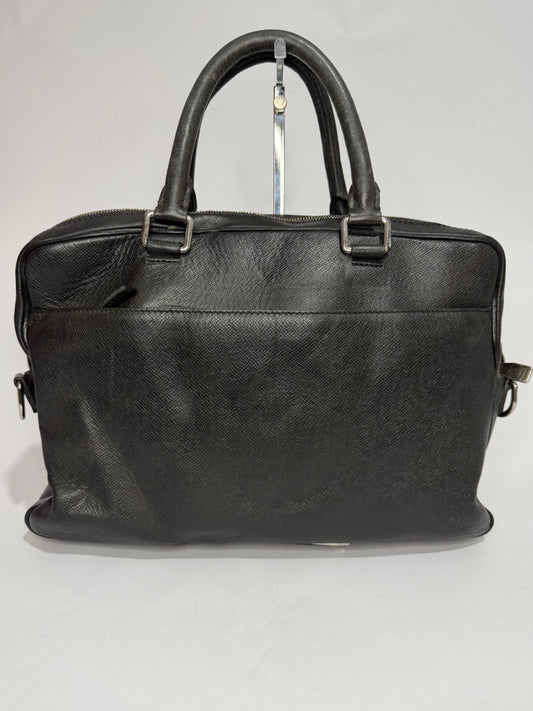 Louis Vuitton Ardoise Taiga Leather Porte Documents Business Briefcase Bag
