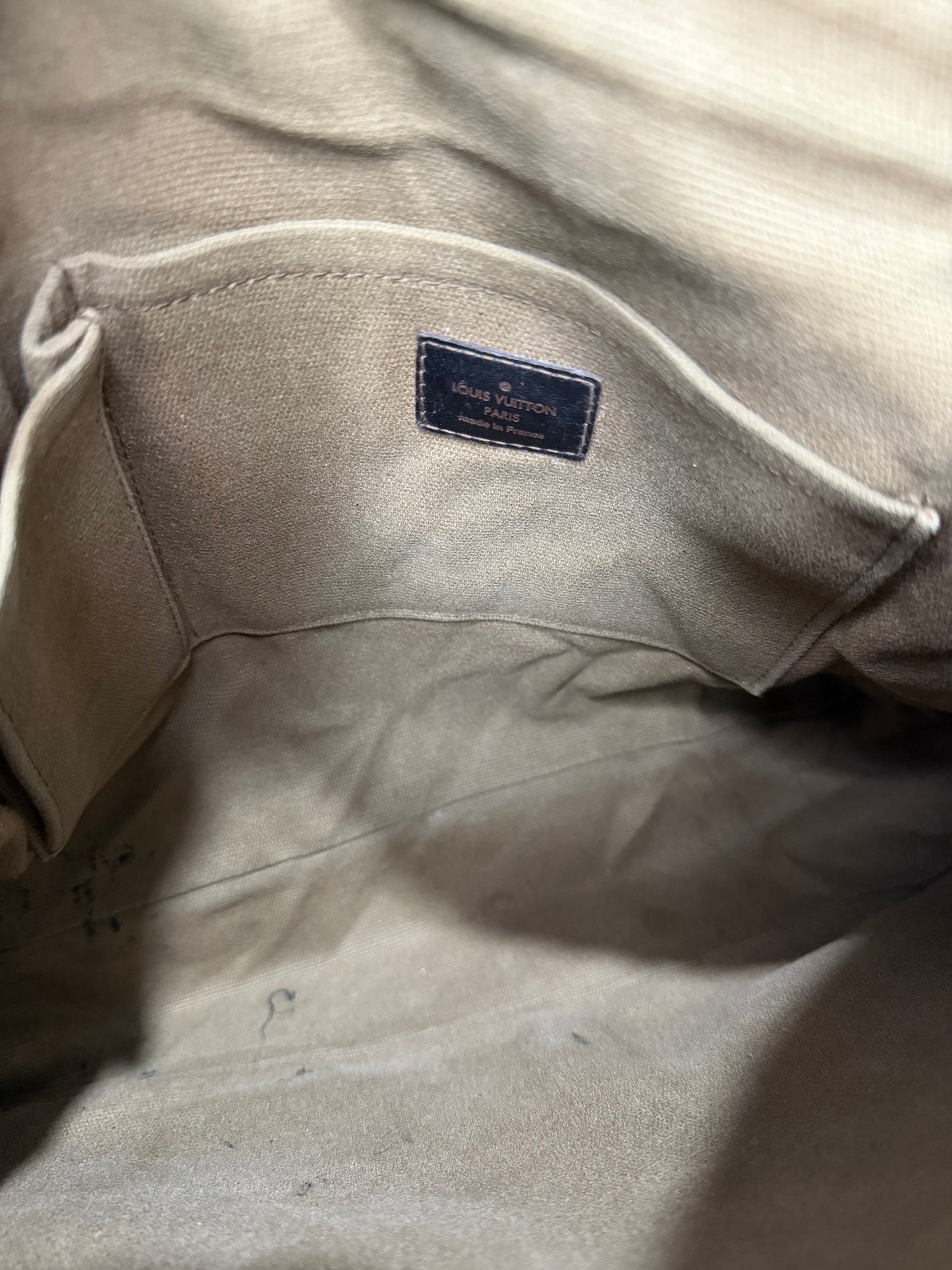 Louis Vuitton Brown Utah Leather Wichita Messenger Bag
