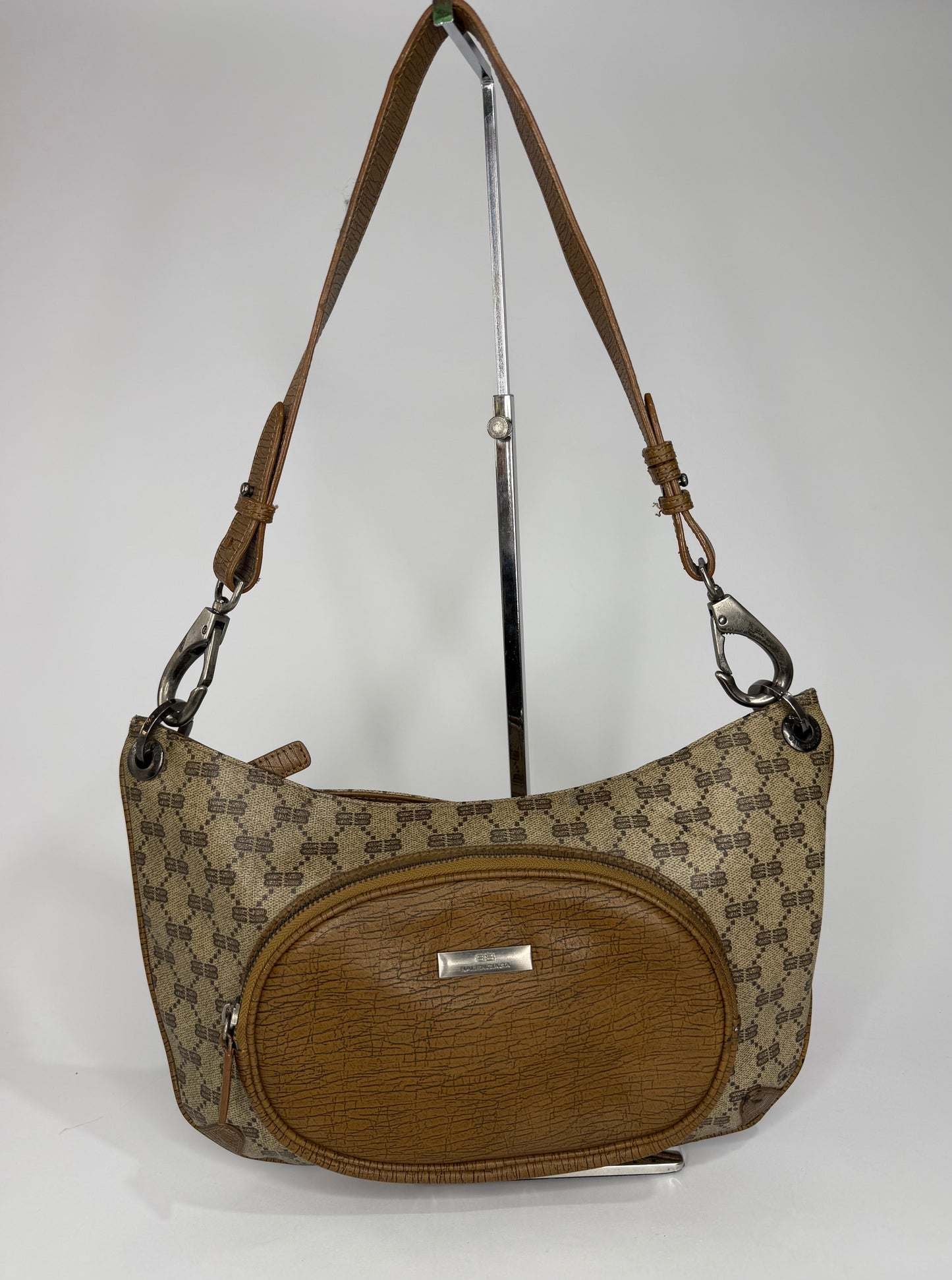 Balenciaga Vintage Monogram Shoulder Bag