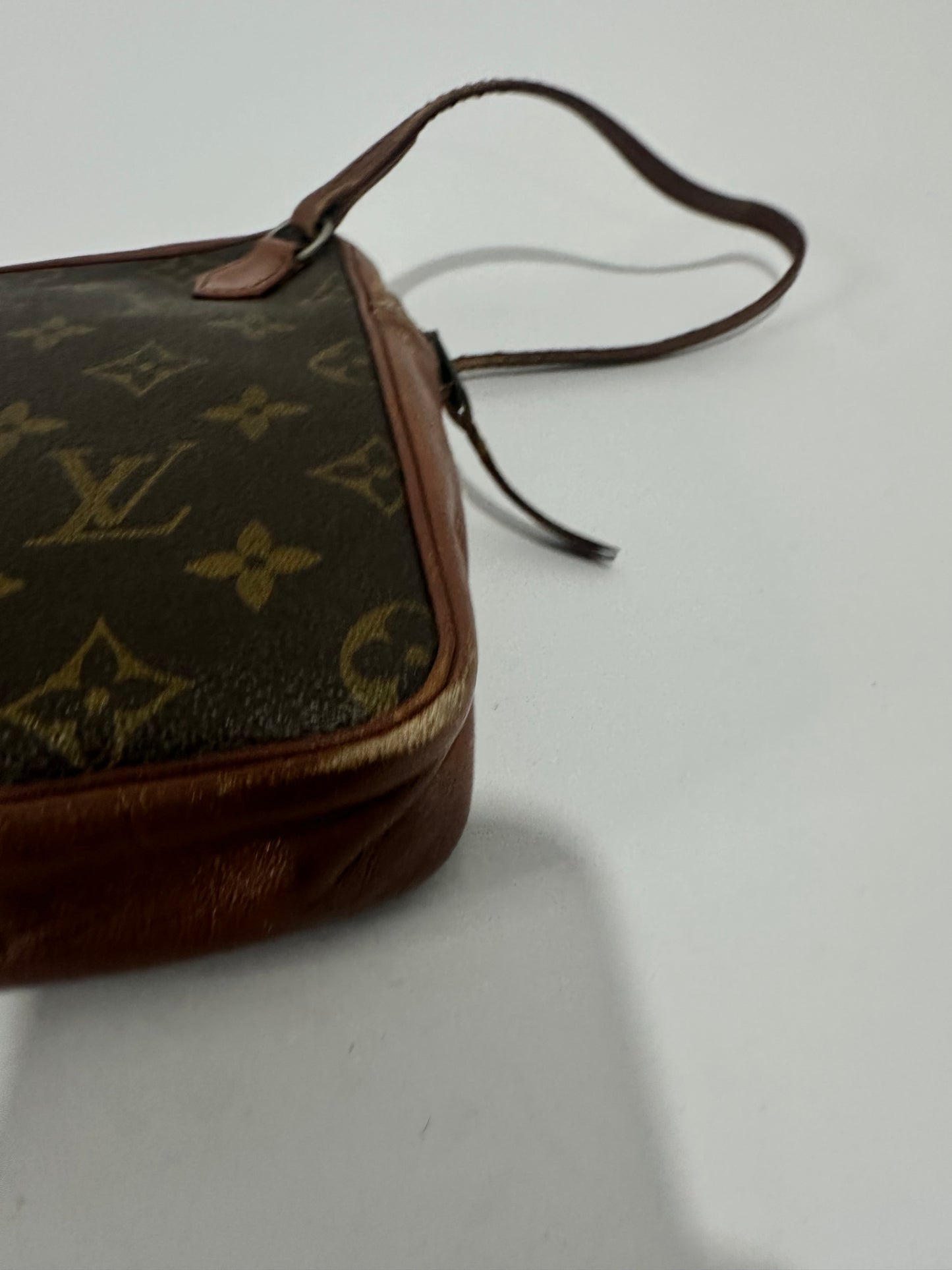 LOUIS VUITTON Monogram Pochette Sports Clutch Bag Vintage