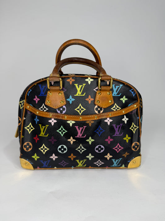 LOUIS VUITTON
Monogram Multicolor Trouville Black