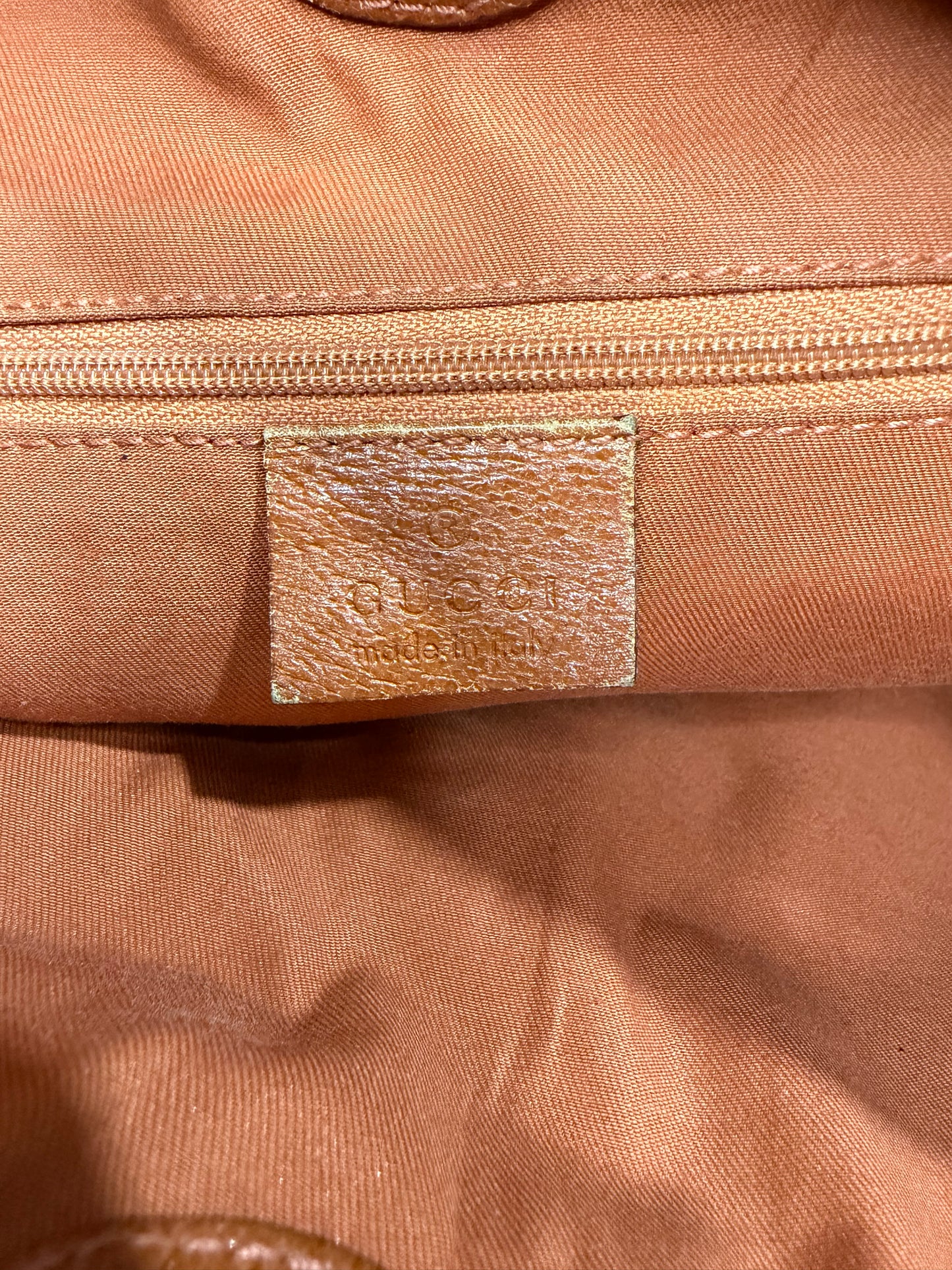 Gucci Beige/Brown GG Canvas and Leather Eclipse Shoulder Bag