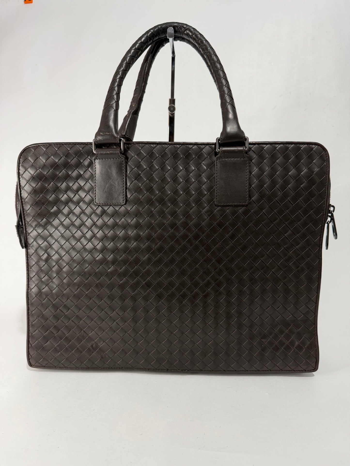 Bottega Veneta Intrecciato Leather Briefcase