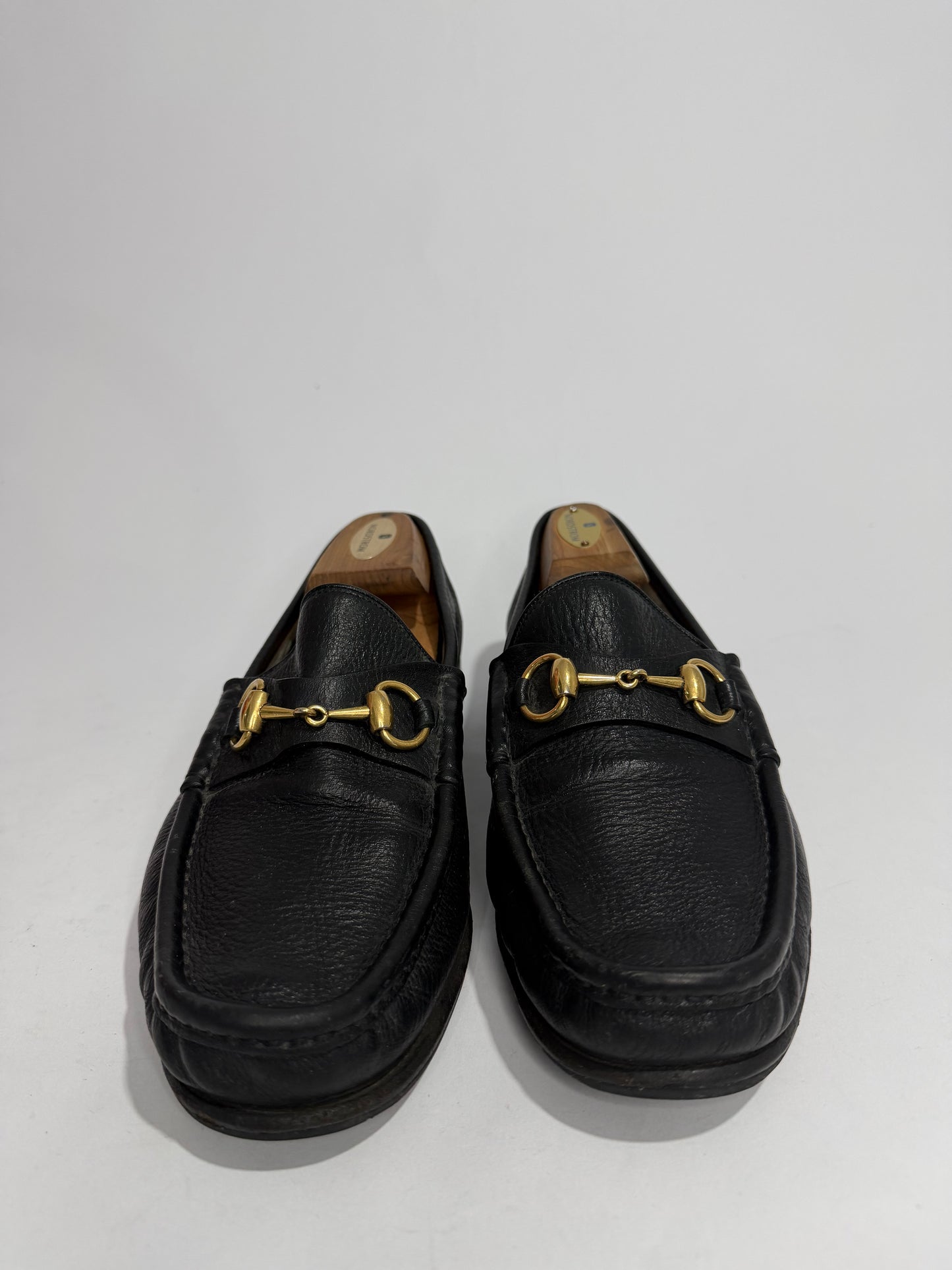 Gucci Black Leather 1953 Horsebit Loafers Size 7 UK/ 8 US