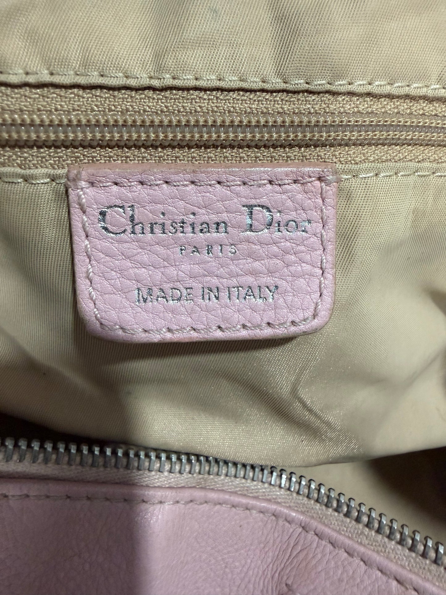 CHRISTIAN DIOR
Pink Diorissimo Medium Boston Bag