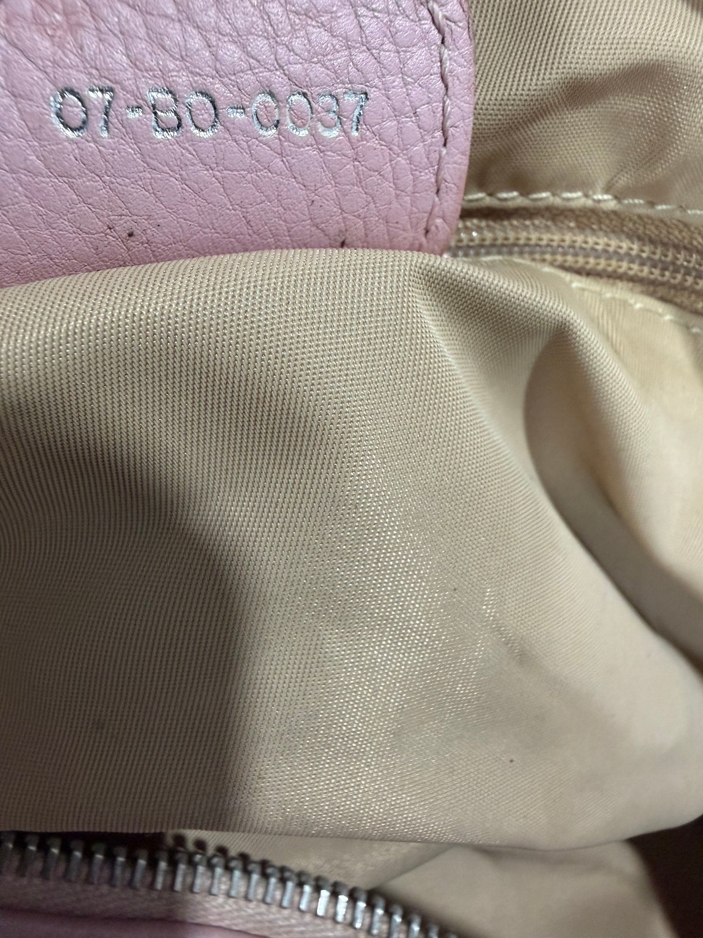 CHRISTIAN DIOR
Pink Diorissimo Medium Boston Bag