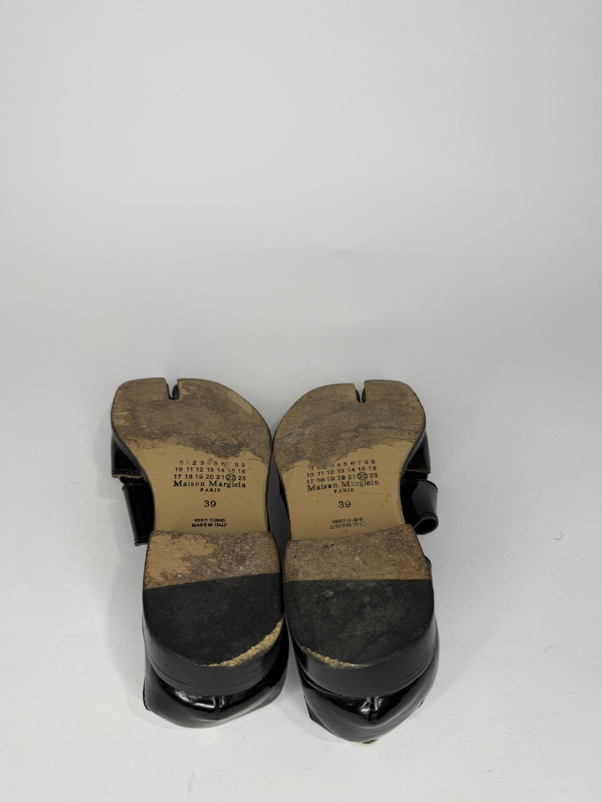 Maison Margiela Tabi Leather Sandals Size 39 EU/ 9 US/ 6 UK