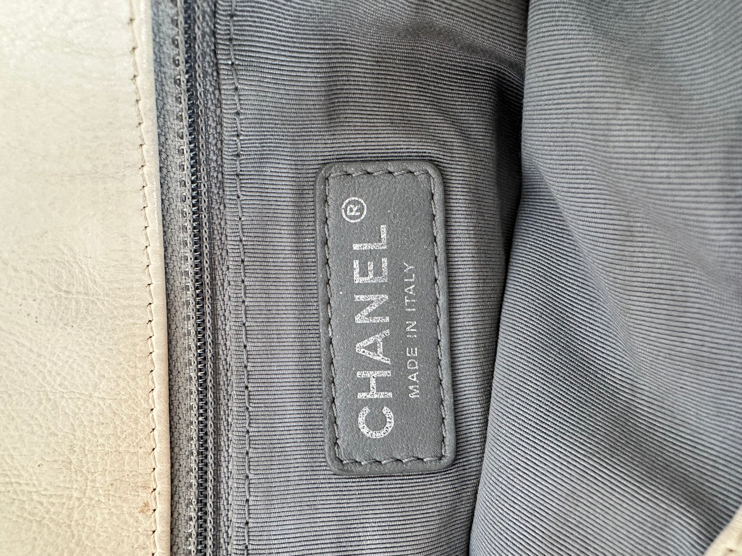 CHANEL

Calfskin Love Me Tender Flap Bag White
