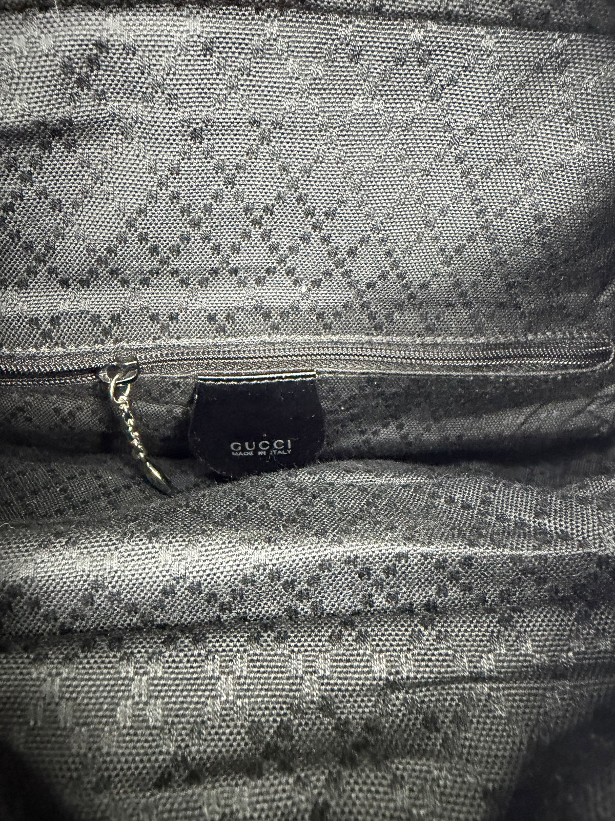 Vintage Gucci Black Nylon Shoulder bag