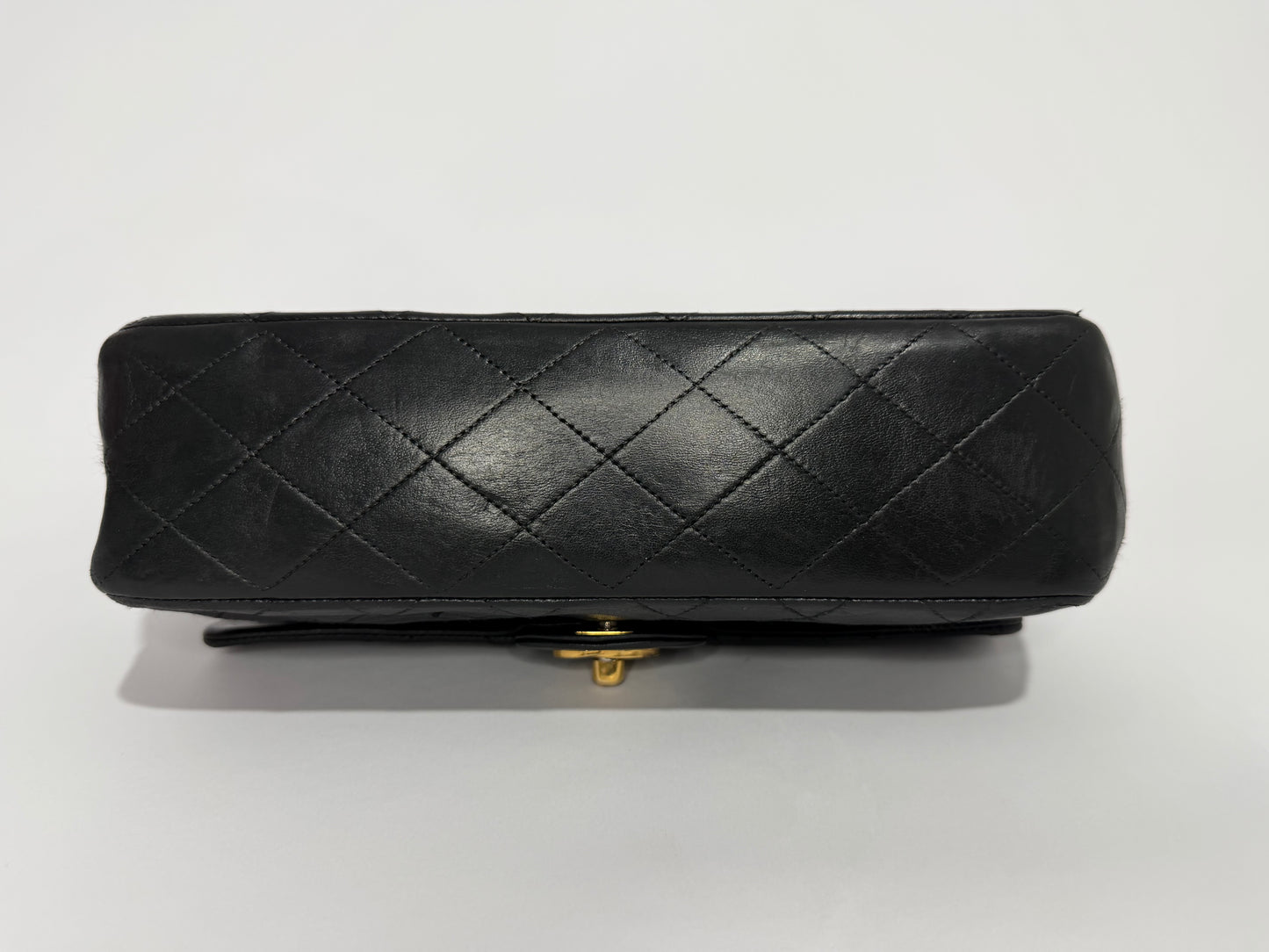 Chanel Black Vintage Lambskin Medium Classic Flap Bag