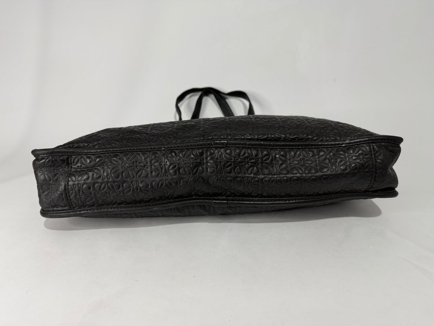 Loewe Toledo Briefcase Anagram Embossed Leather Large