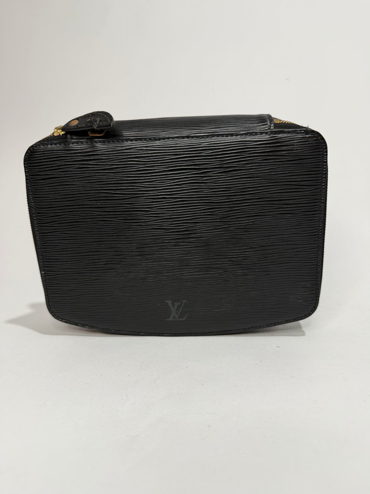 LOUIS VUITTON
Black Epi Leather Monte Carlo Jewelry Box