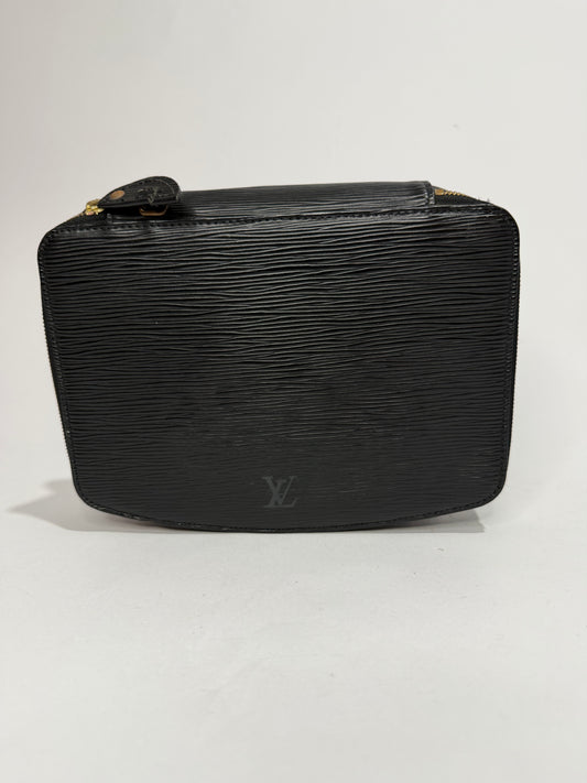 LOUIS VUITTON
Black Epi Leather Monte Carlo Jewelry Box