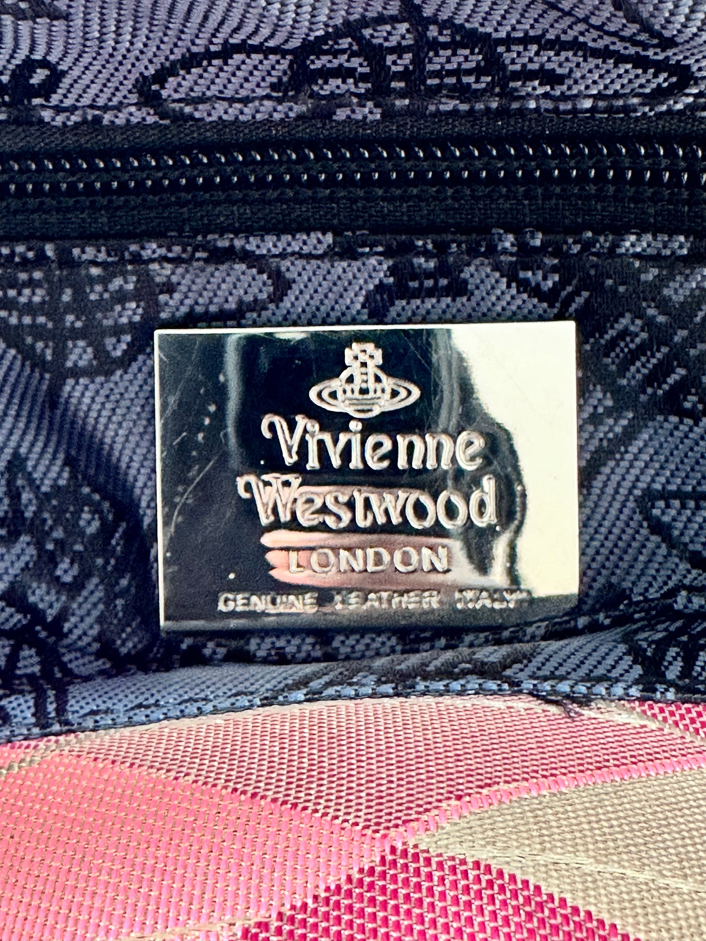VIVIENNE WESTWOOD DERBY CHECKED BACKPACK