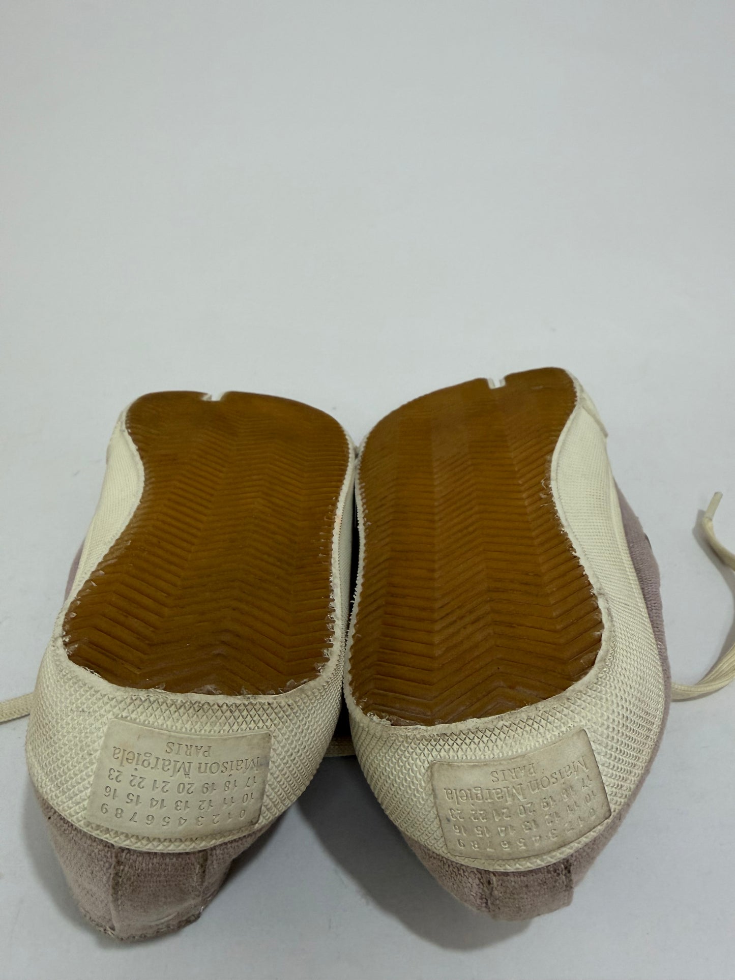 Maison Margiela Tabi Canvas Low-Top Sneakers Pastel EU 36 Made in Italy