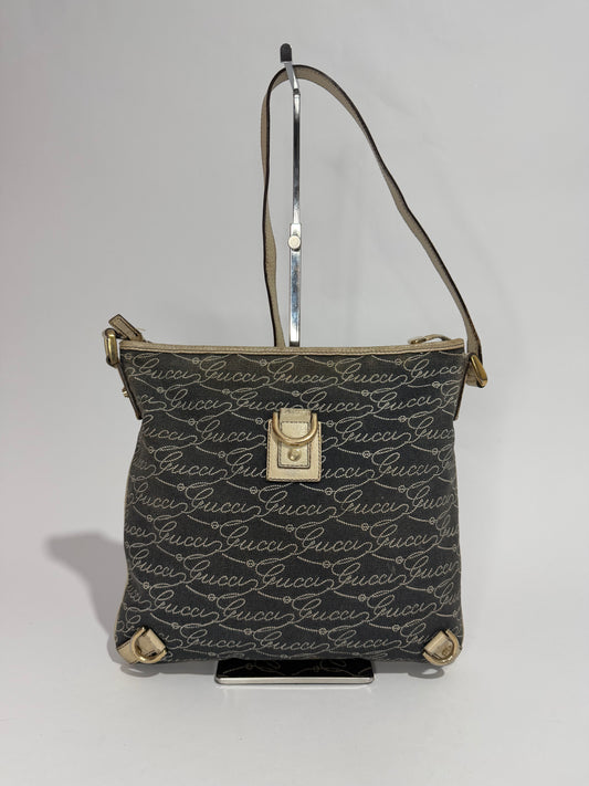 Gucci Pre-Owned
2000-2015 85th Anniversary Denim Abbey D Ring