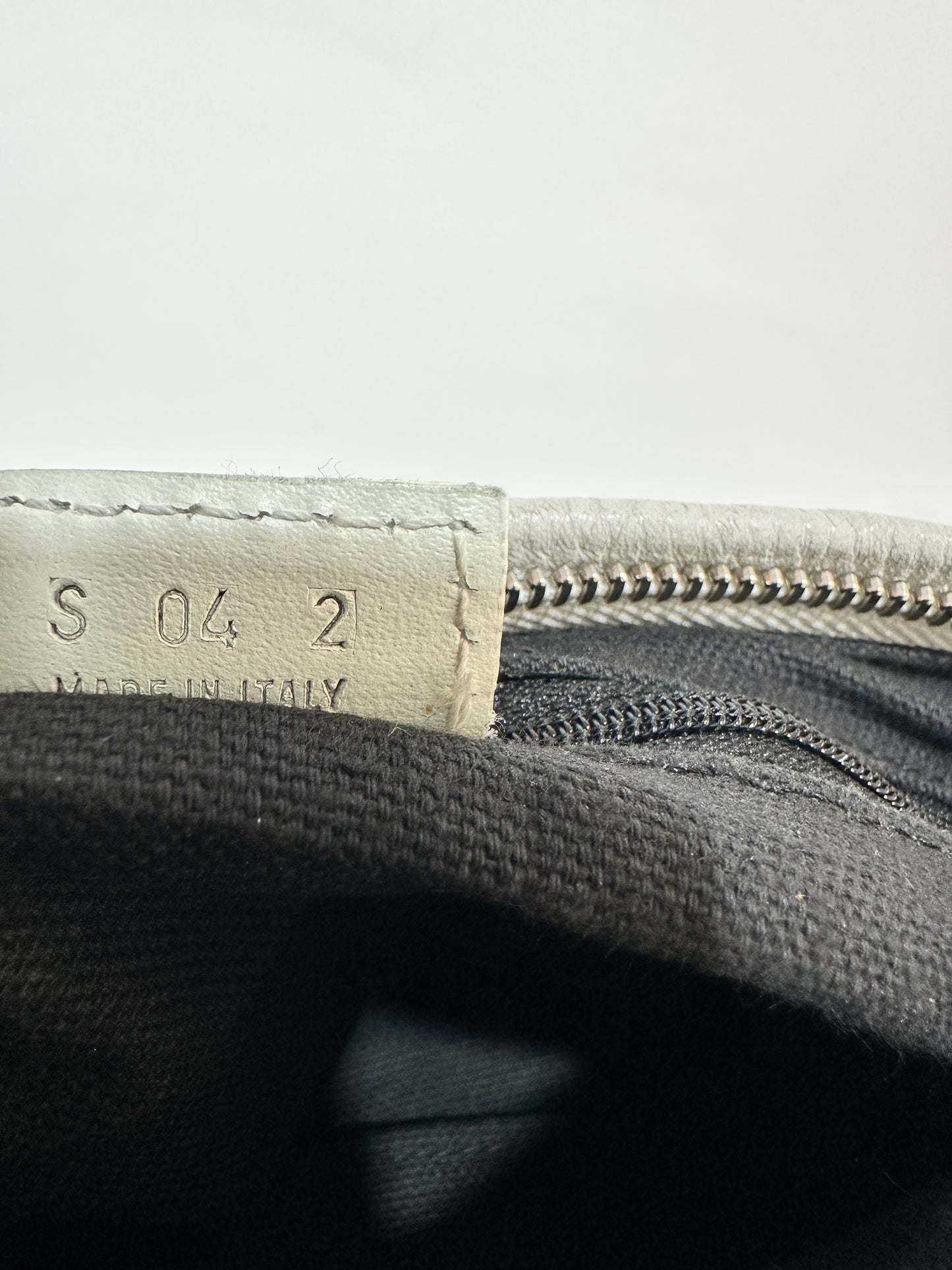 Burberry white Leather Top handle Bag