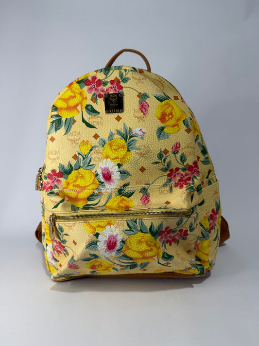 MCM Floral Print Backpack – Limited Collaboration (MCM x Phenomenon)