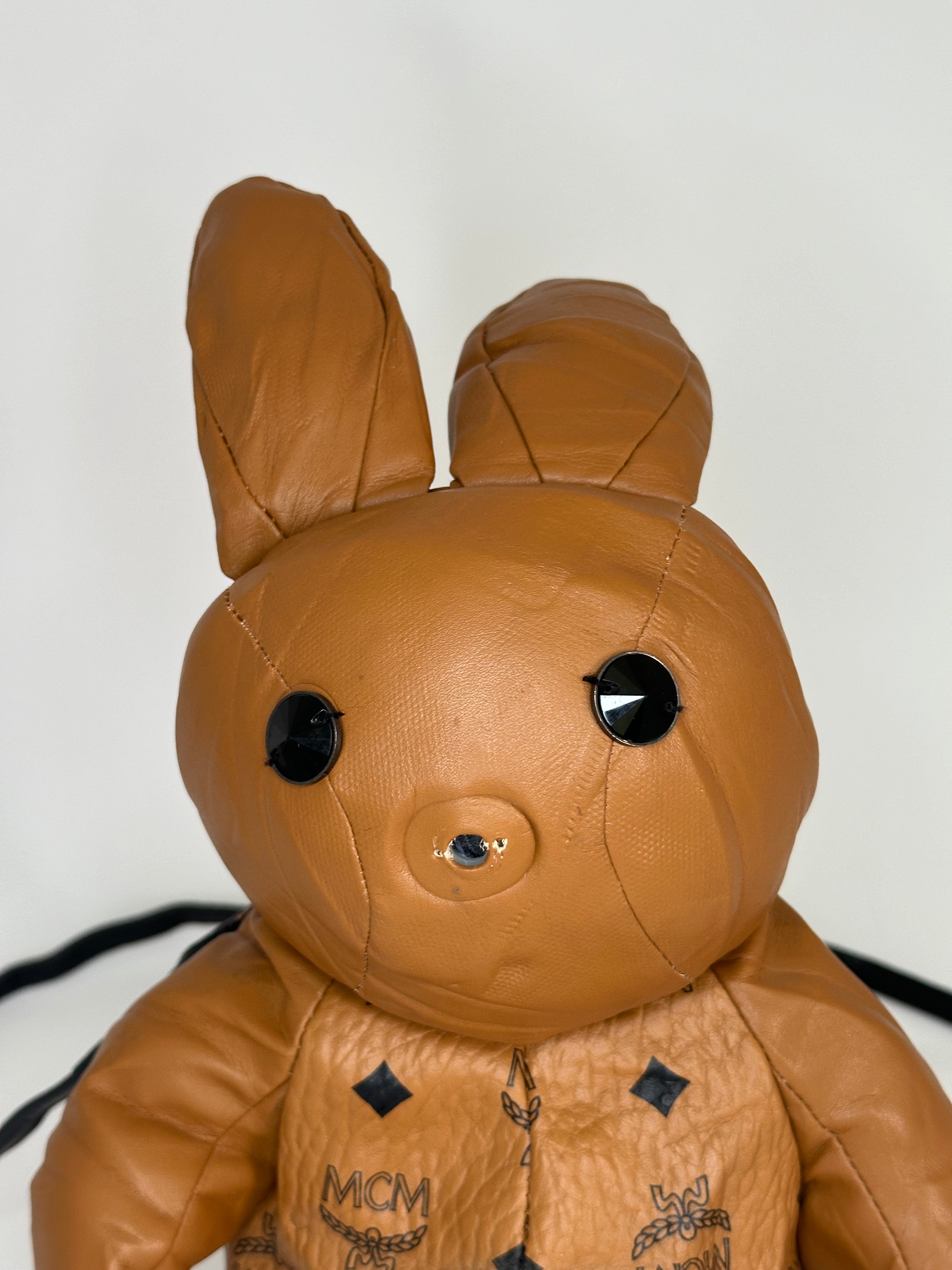 MCM Visetos Rabbit Zoo Doll Backpack Cognac PLAYSUPPLY