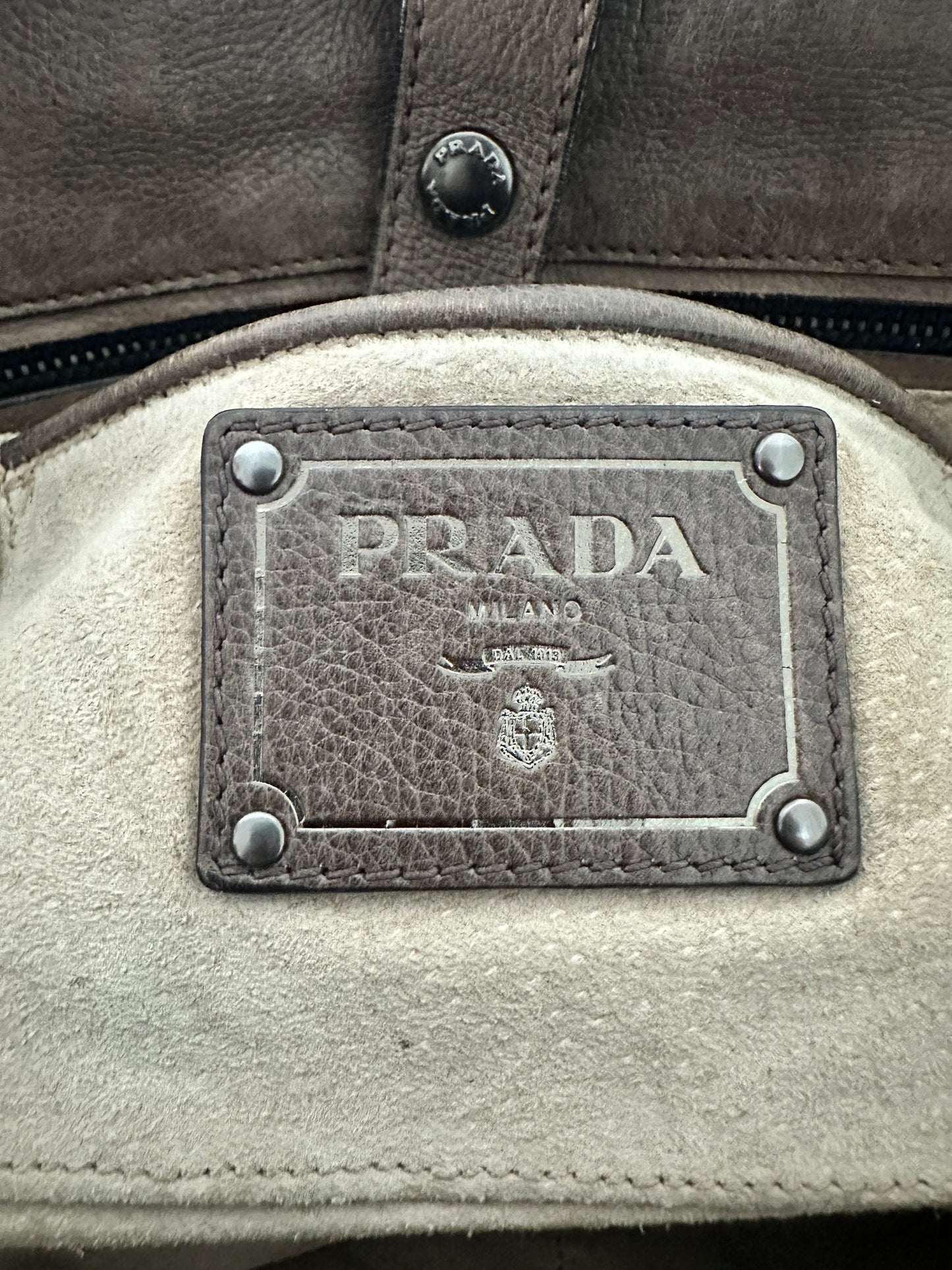 Prada
Bufalino Cerniera Top Handle Bag