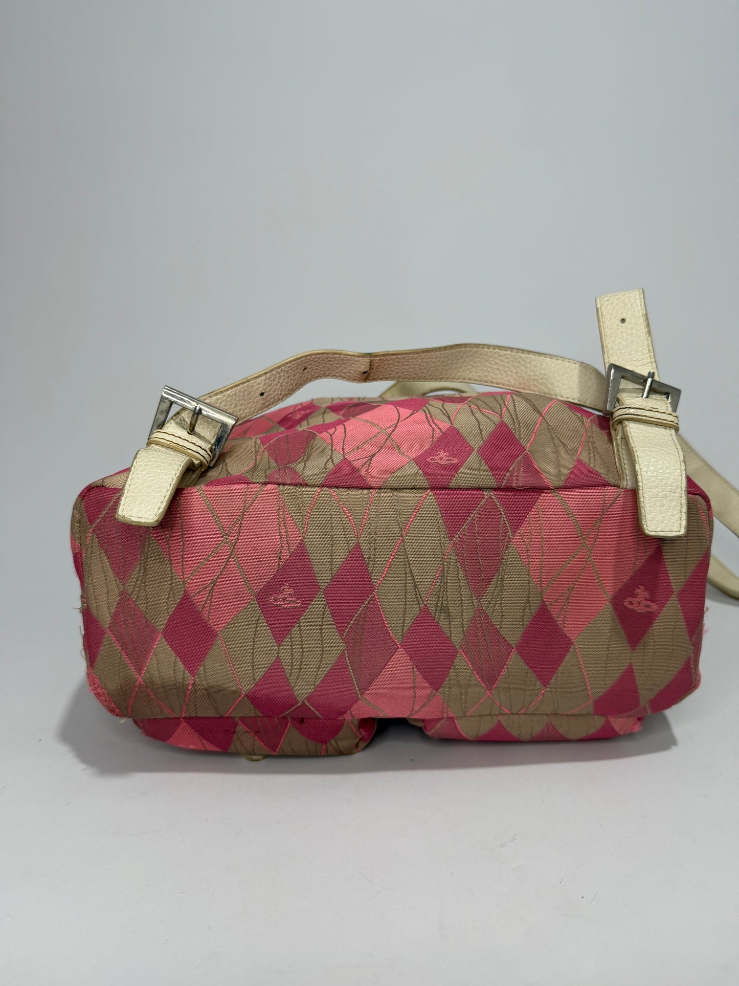 VIVIENNE WESTWOOD DERBY CHECKED BACKPACK