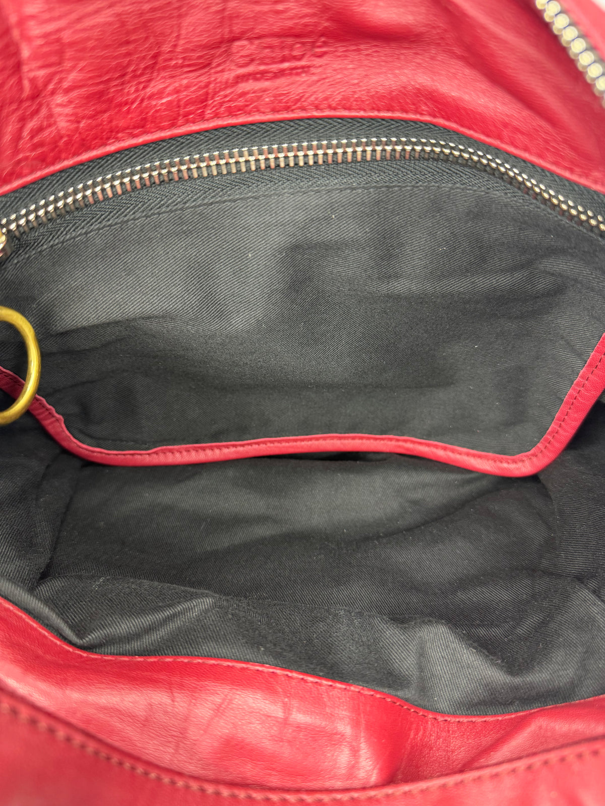 CHLOE
Red Leather Betty Bag