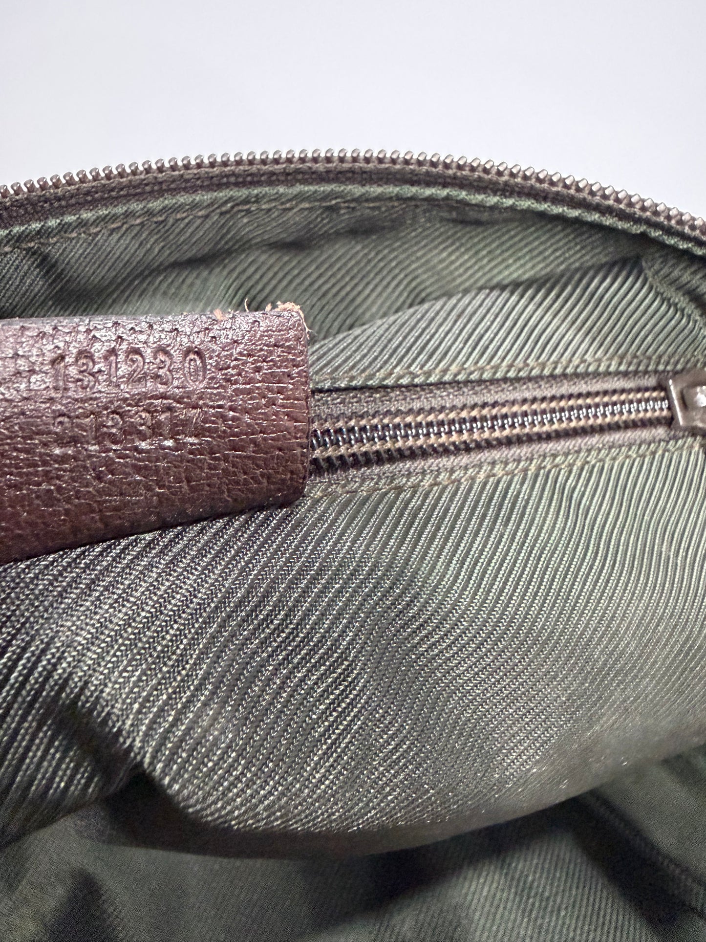 Gucci Beige/Brown GG Canvas and Leather Web Handle Tote