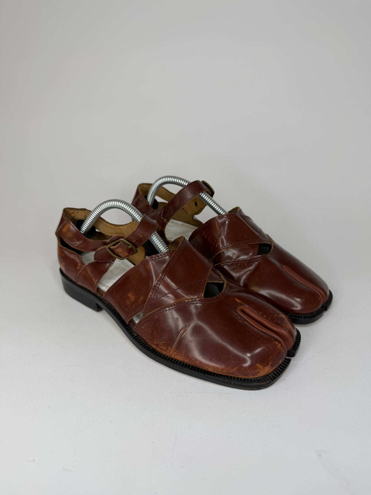 Maison Margiela Tabi Leather Sandals Size 36 EU/ 6 US/ 3 UK