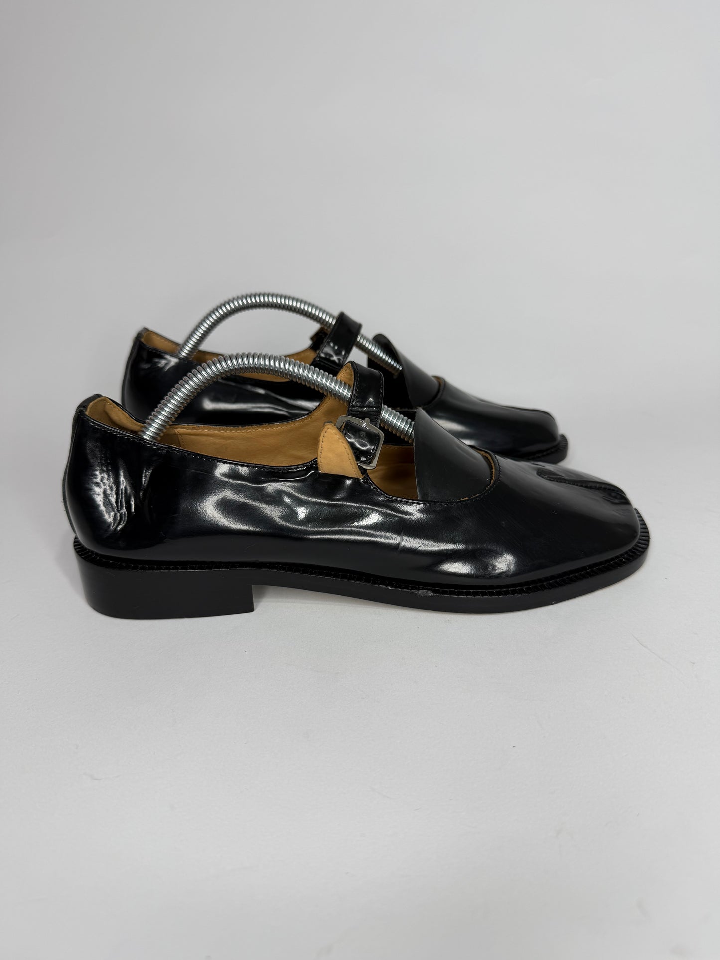 Maison Margiela Black Tabi City Mary-Janes Size 38EU/ 8 US/ 5 UK
