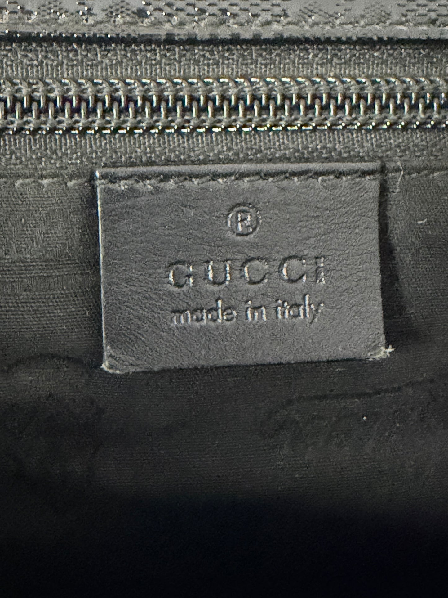 Gucci Double Buckle Messenger Bag GG Imprime Medium