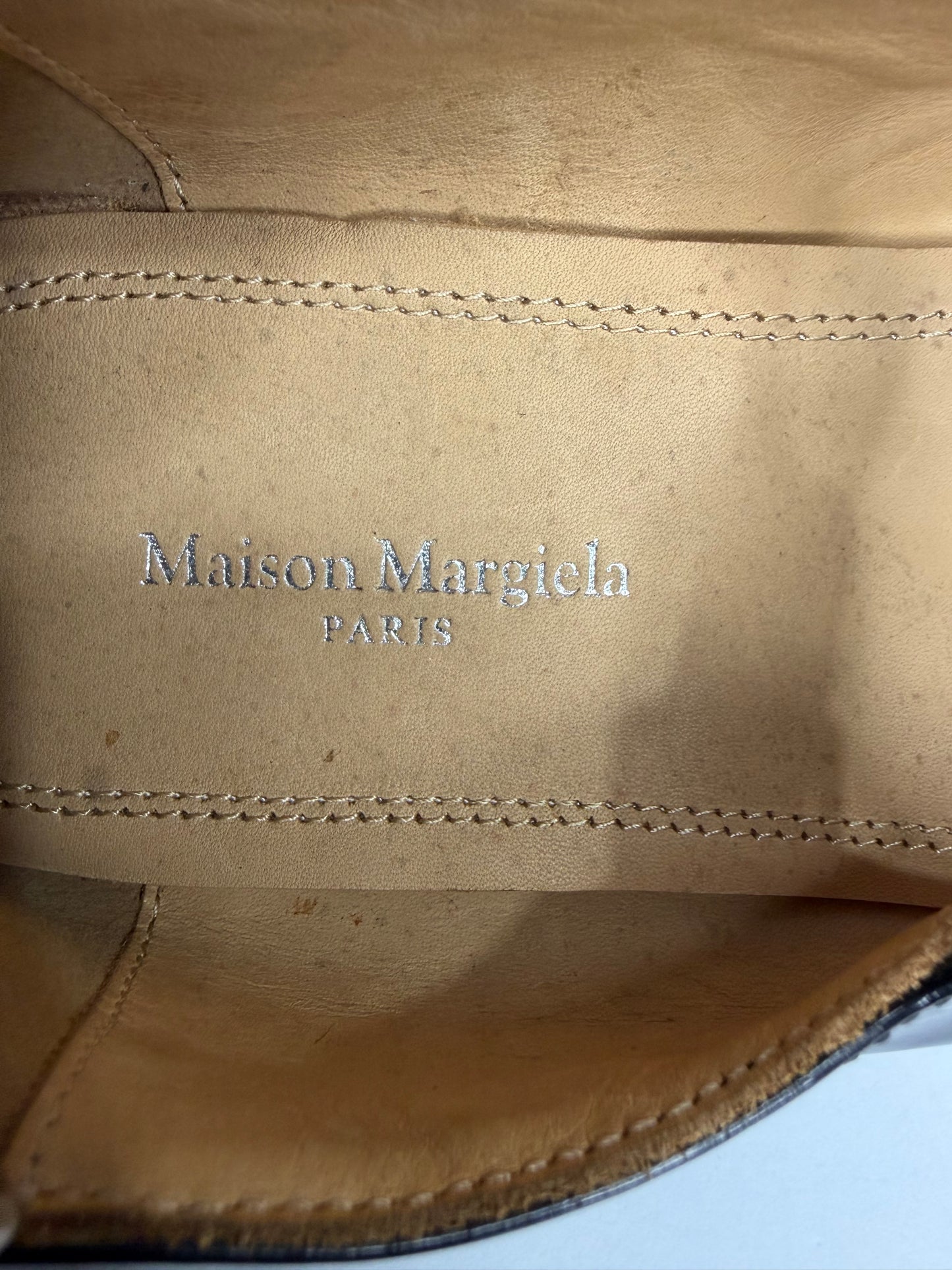 Maison Margiela Black Tabi City Mary-Janes Size 38EU/ 8 US/ 5 UK