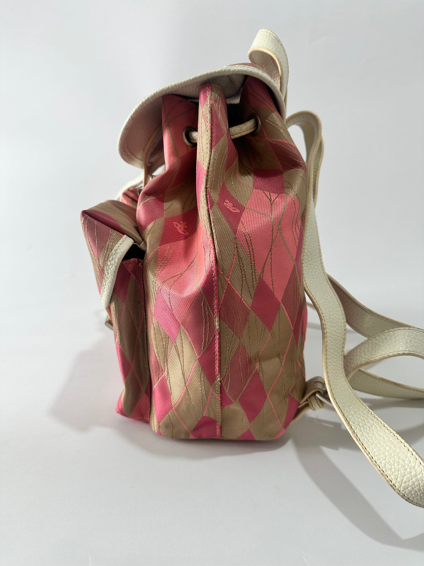 VIVIENNE WESTWOOD DERBY CHECKED BACKPACK