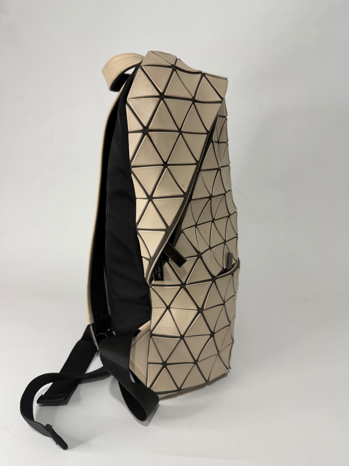 Bao Bao Issey Miyake Ivory Hexagon Backpack