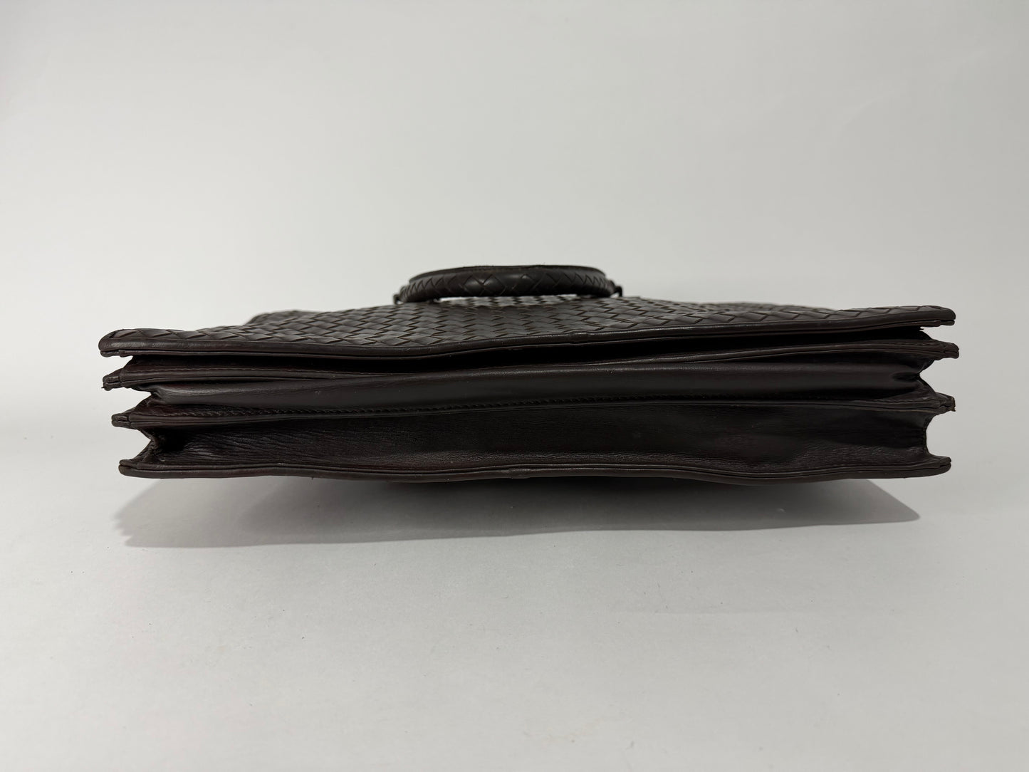 Bottega Veneta Intrecciato Leather Briefcase
