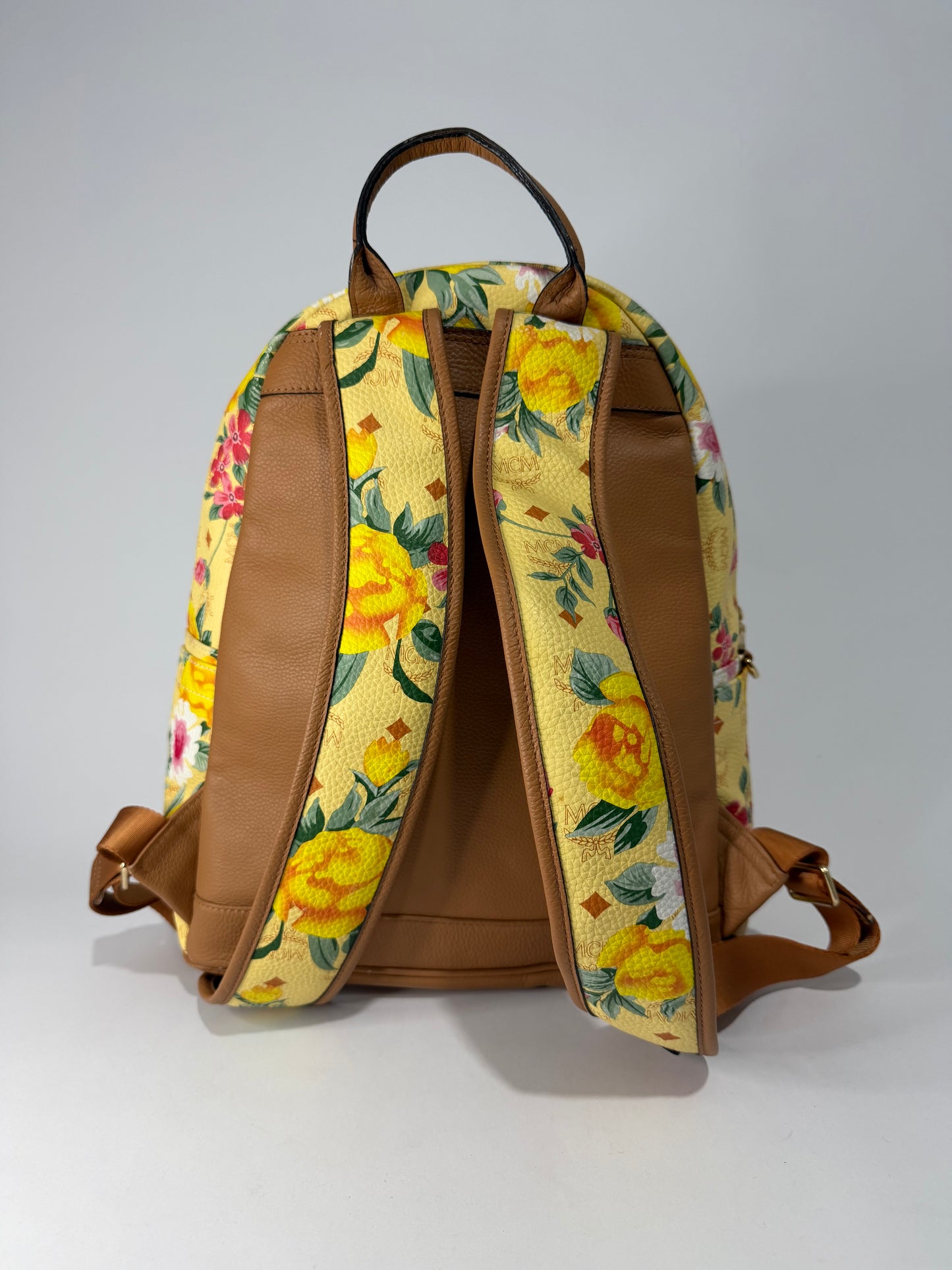 MCM Floral Print Backpack – Limited Collaboration (MCM x Phenomenon)